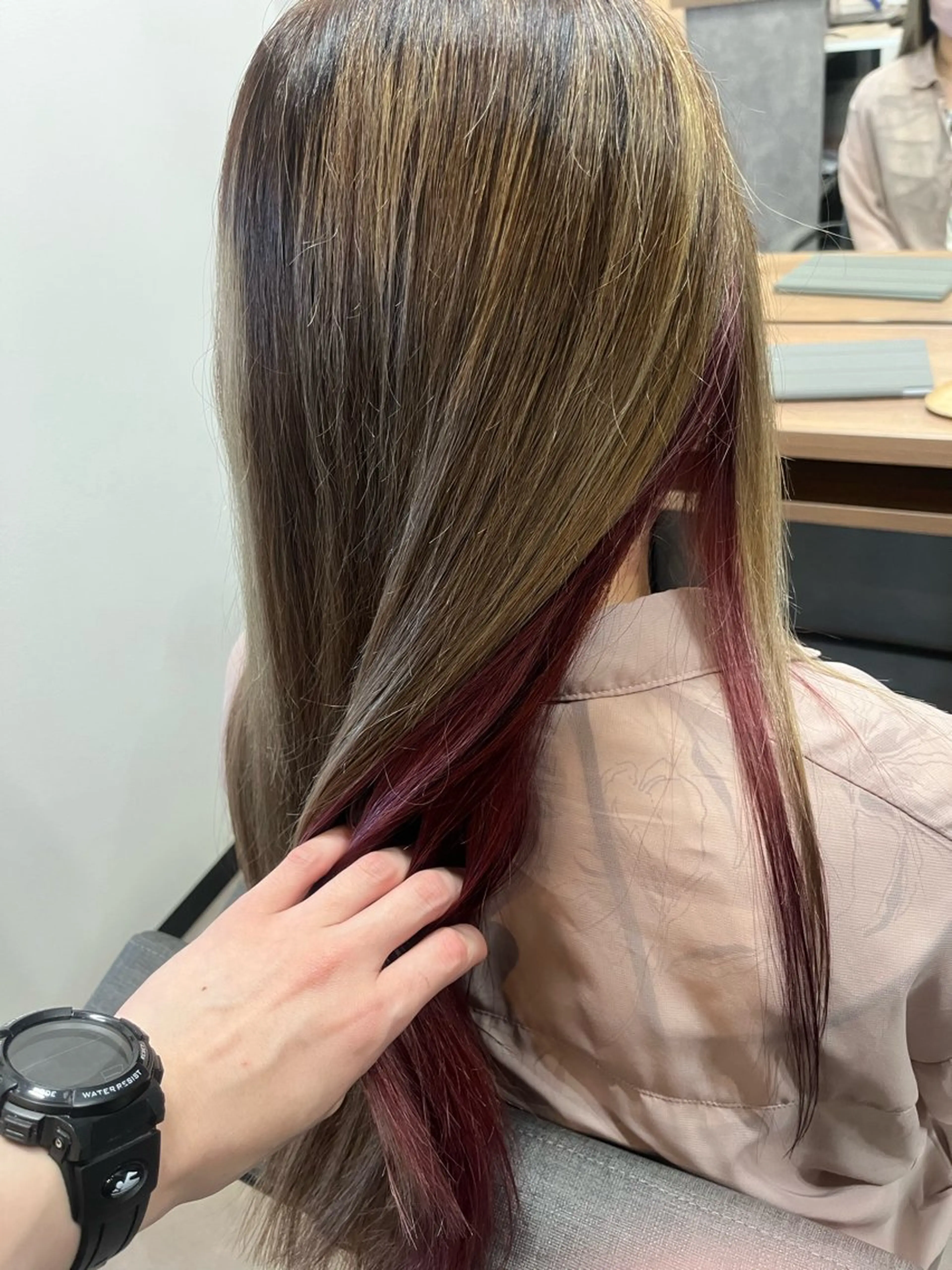 カット＋カラー＋イヤリングカラー︎︎︎︎︎︎︎⭐️の写真