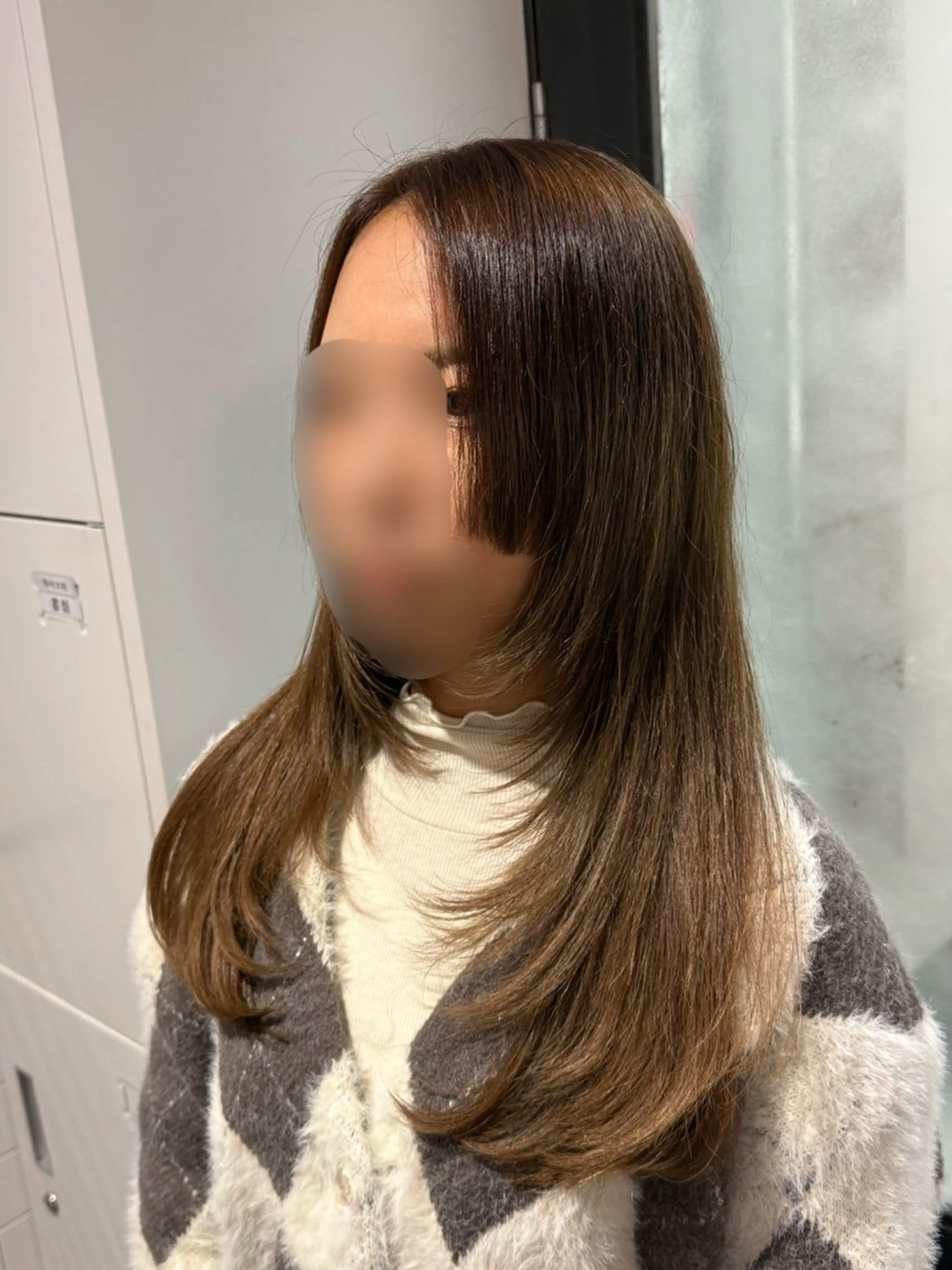 ロング カット ヘアカラー トリートメント カラー/パ ーマ/松野和志のヘアスタイル