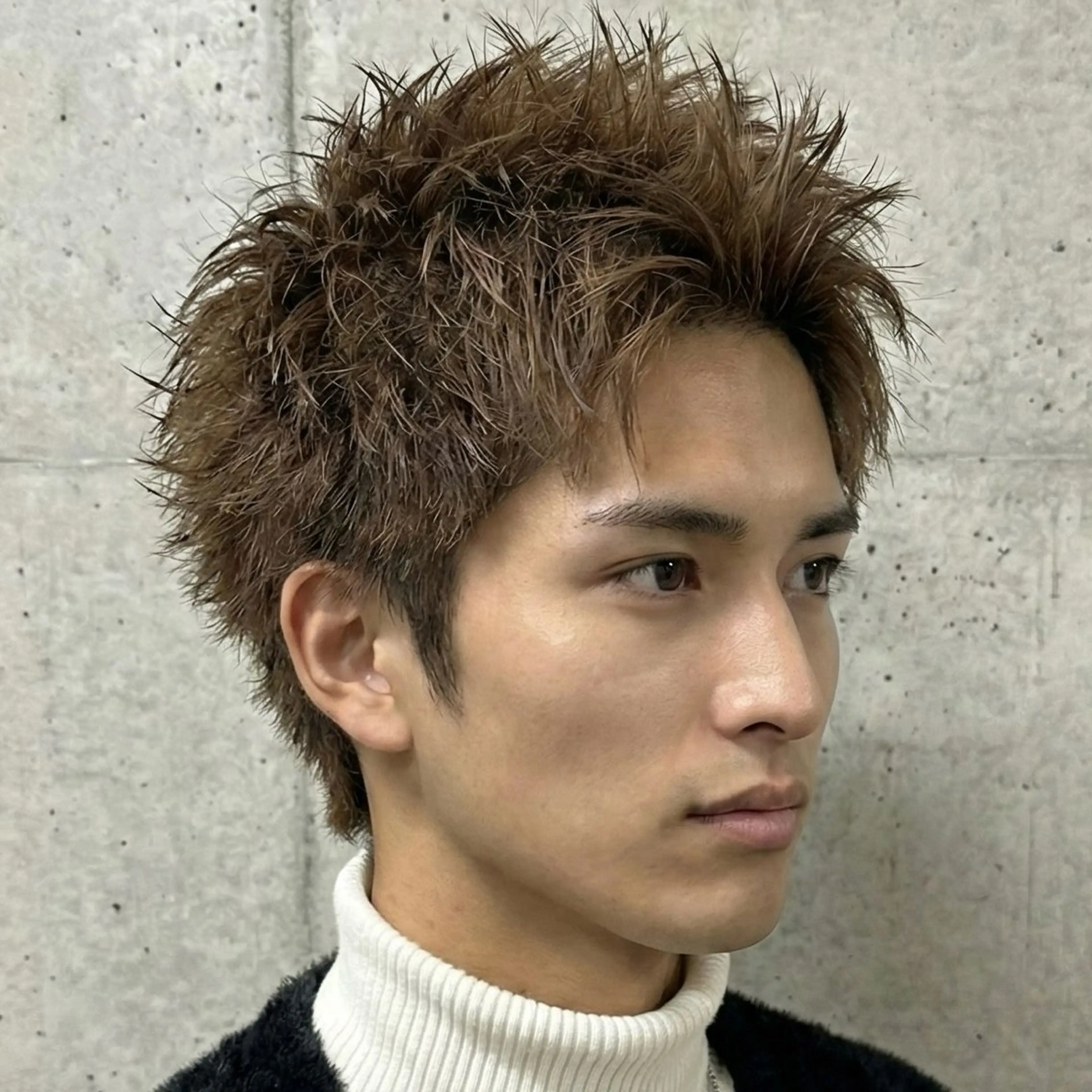 ショート カラー メンズ カット ヘアカラー headstock所属・HEADSTOCK のすけ【五位堂】のヘアスタイル