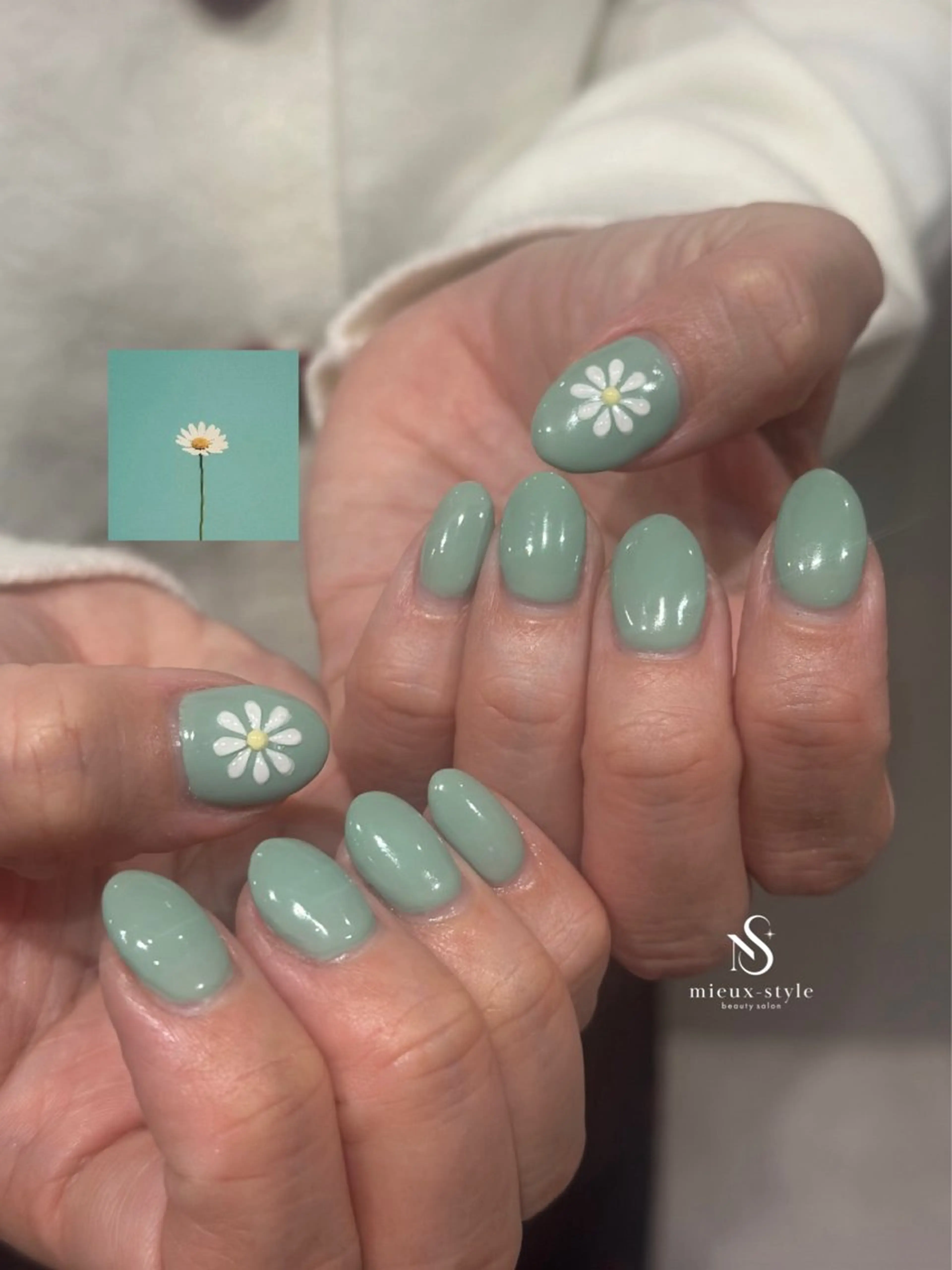 ネイル mieux-myu /立川nuanceのネイルデザイン