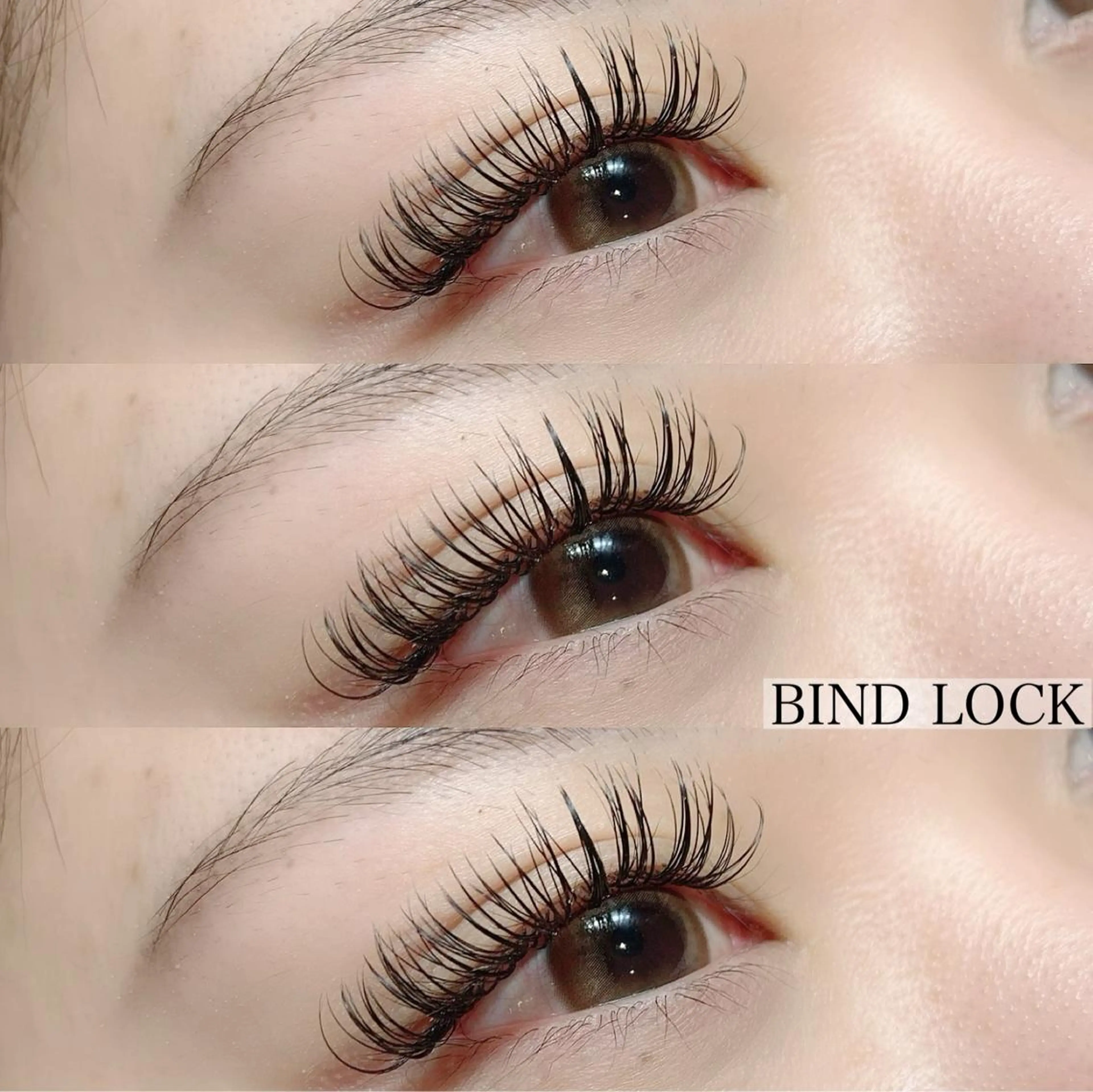 マツエク・マツパ アイブロウ バインドロック 池袋駅韓国風🇰🇷 束感💗Tomoのマツエク・マツパデザイン