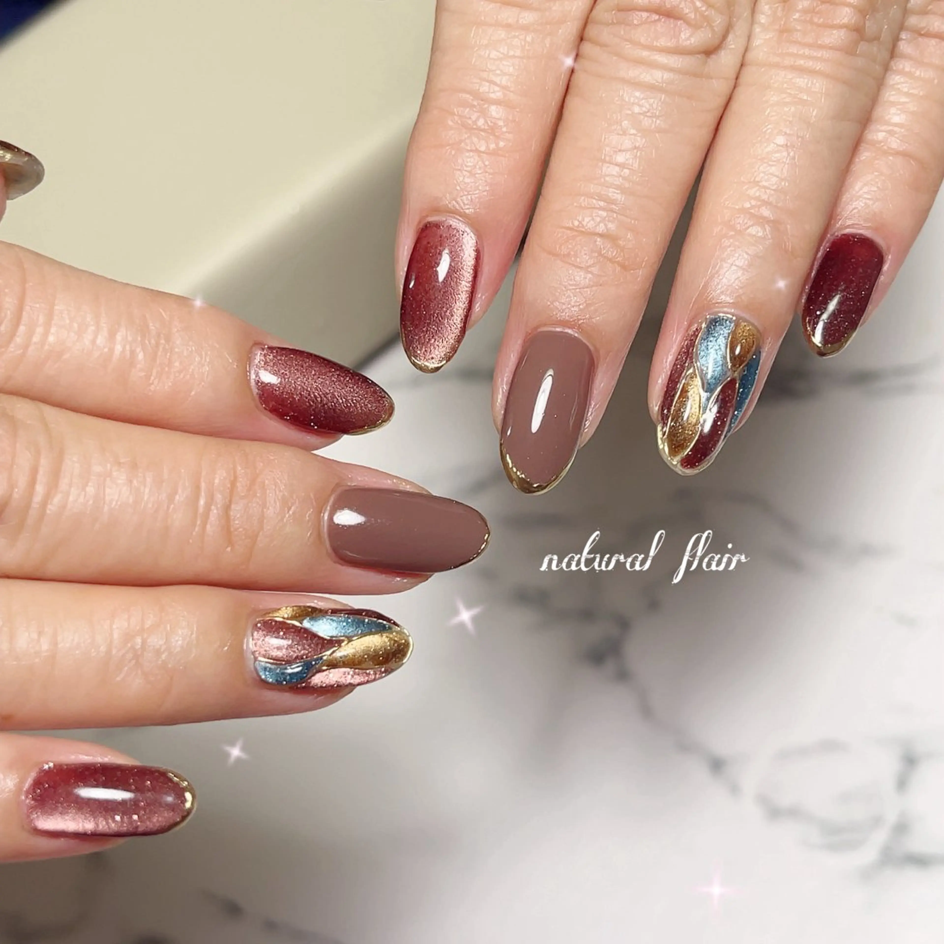 ネイル natural flairのネイルデザイン