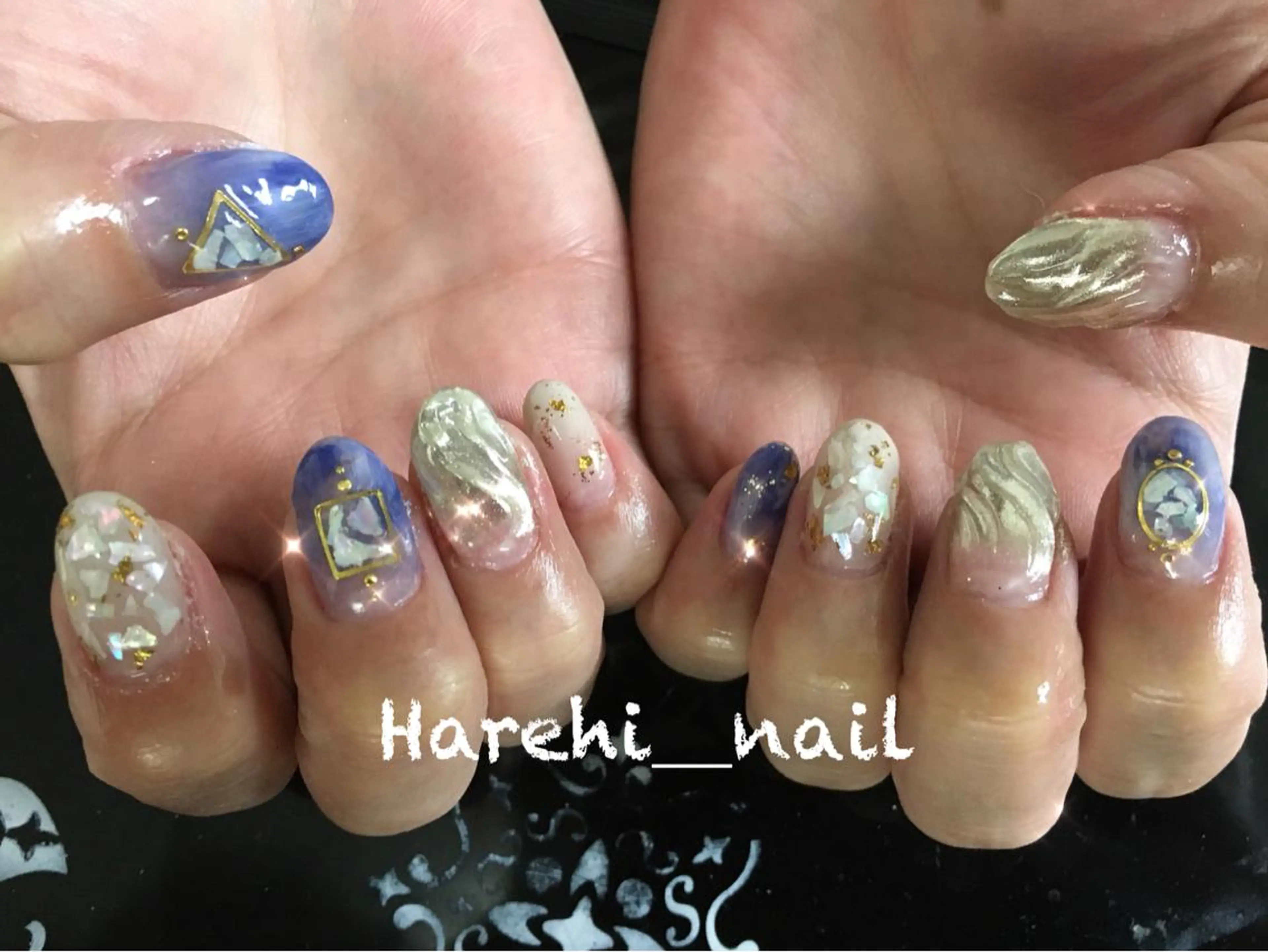 ネイル ハンドネイル Harehi_ nailのネイルデザイン