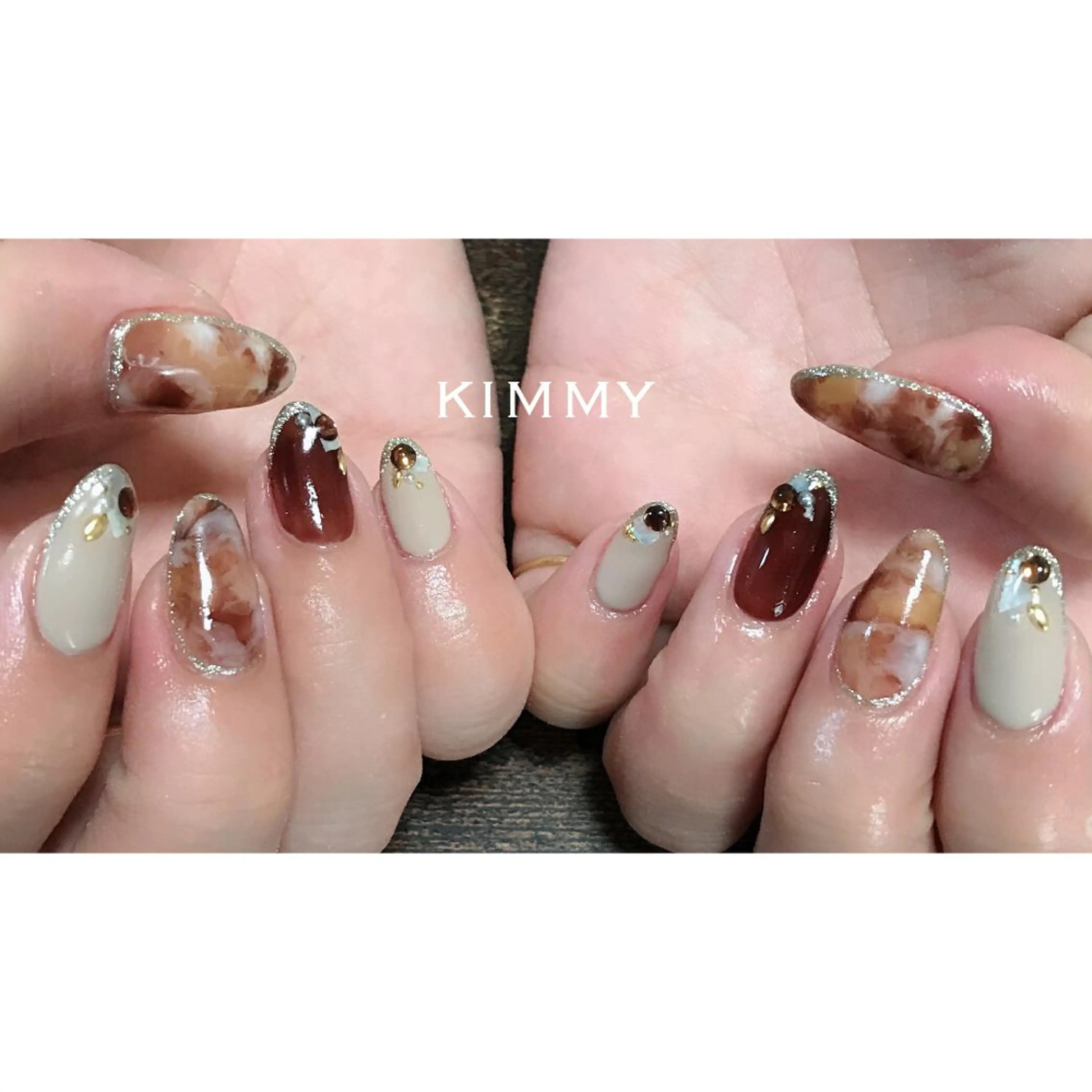 ネイル ハンドネイル kimmy nailsのネイルデザイン