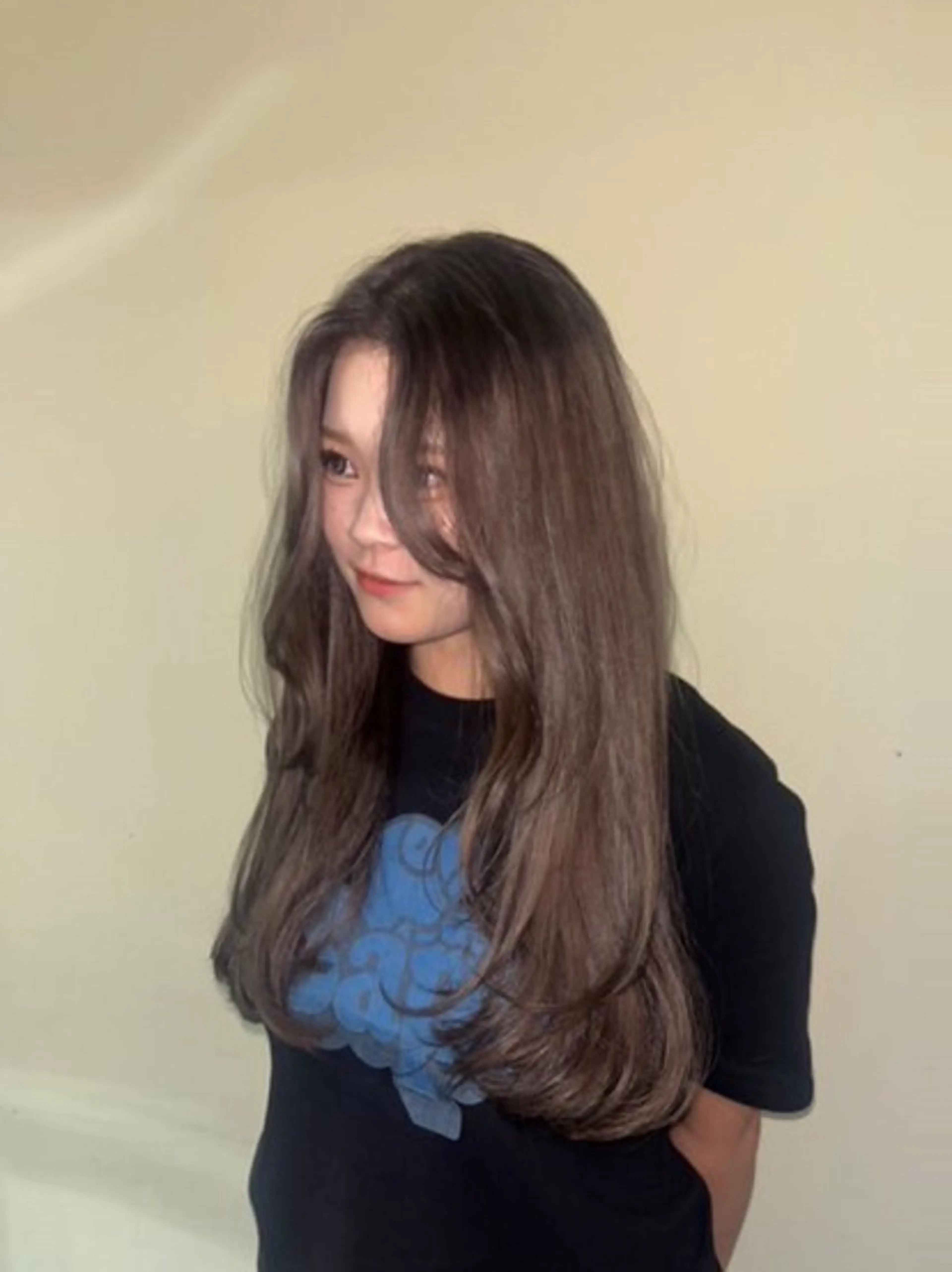 カラー カット ヘアカラー なじませエクステ🍒 Haruka💝のヘアスタイル