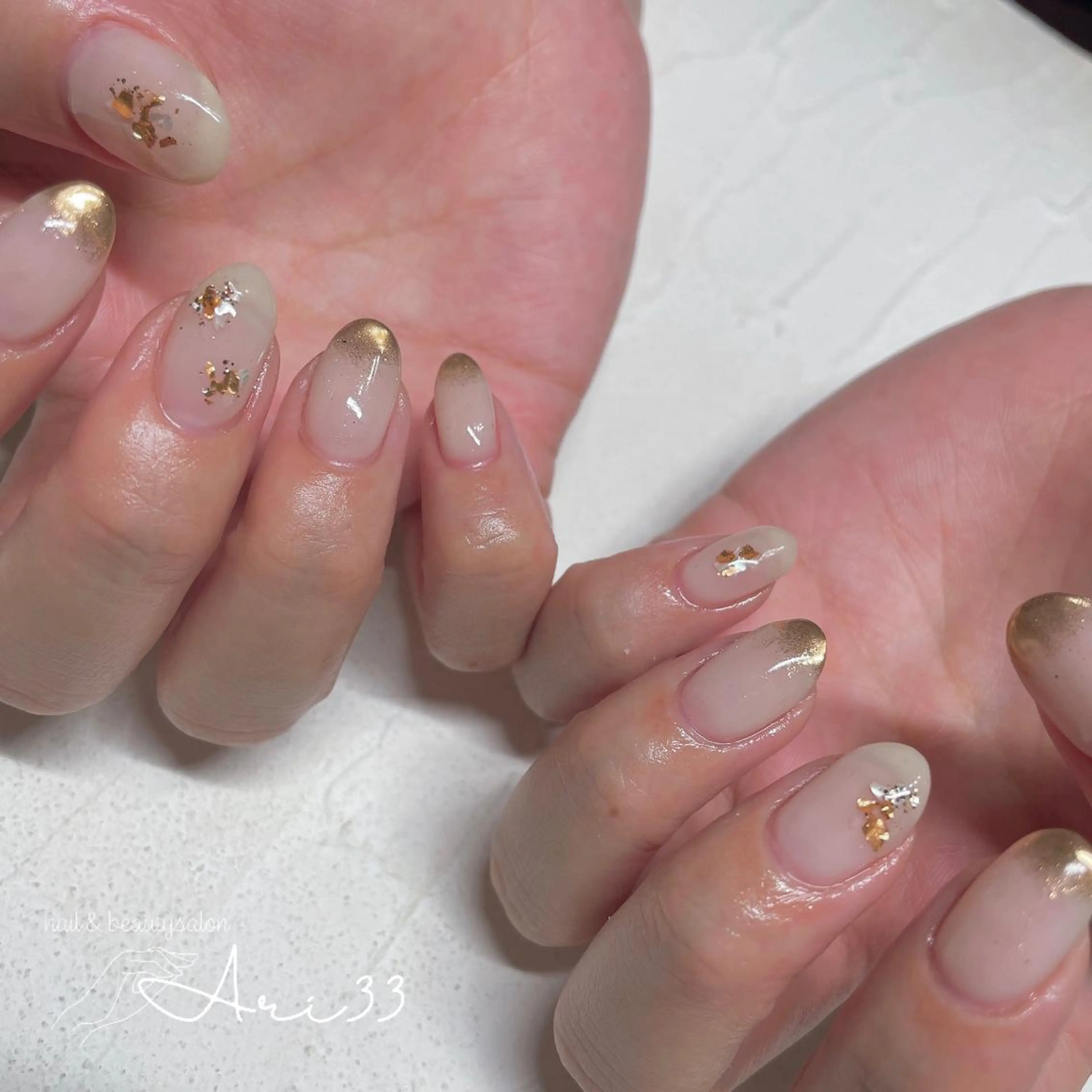 ネイル ハンドネイル プライベートサロン Ari33nailのネイルデザイン