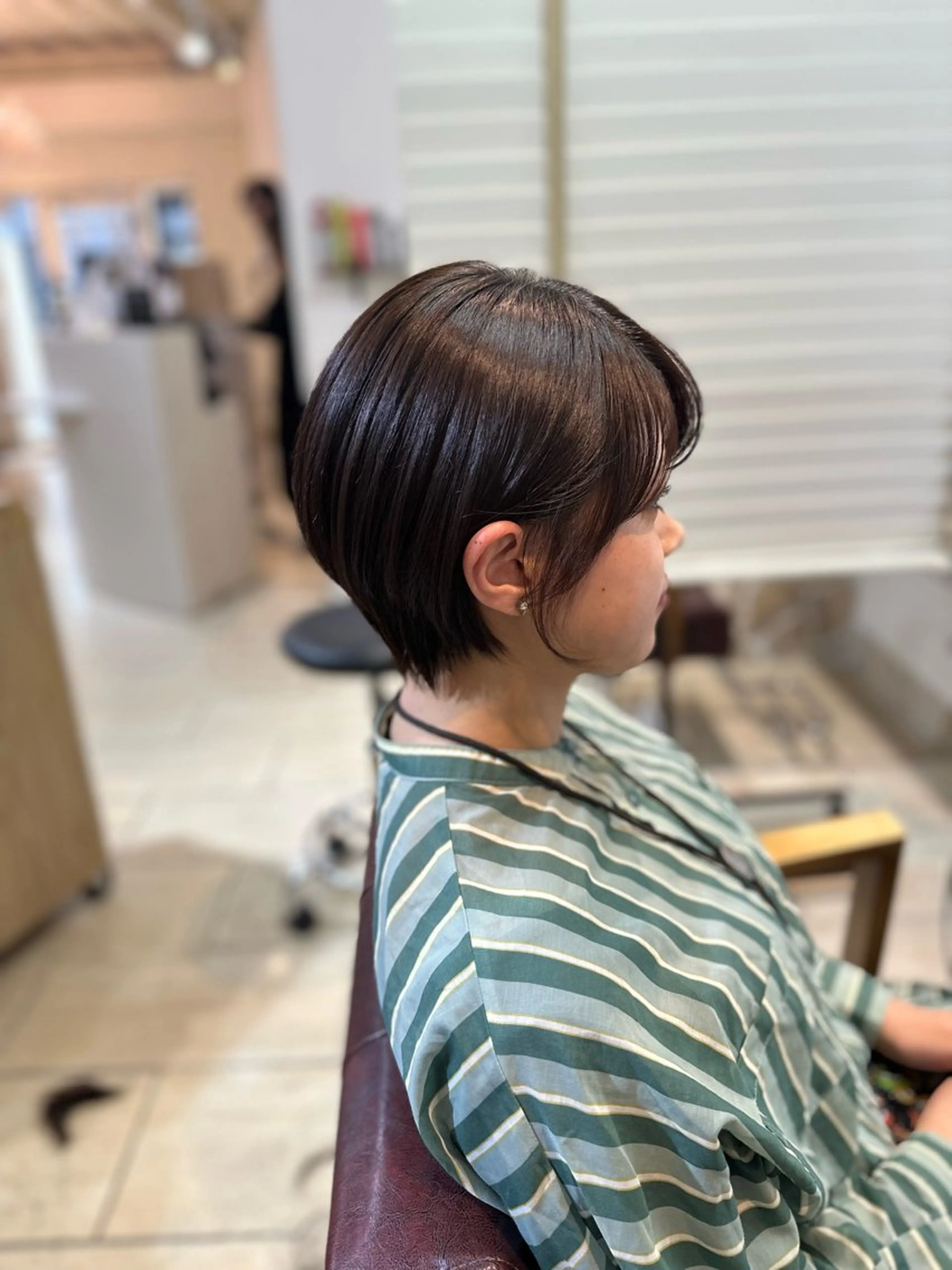 ショート ショートヘア 縮毛矯正 Laura&Ro所属・艶髪縮毛矯正✨ ななつのヘアスタイル