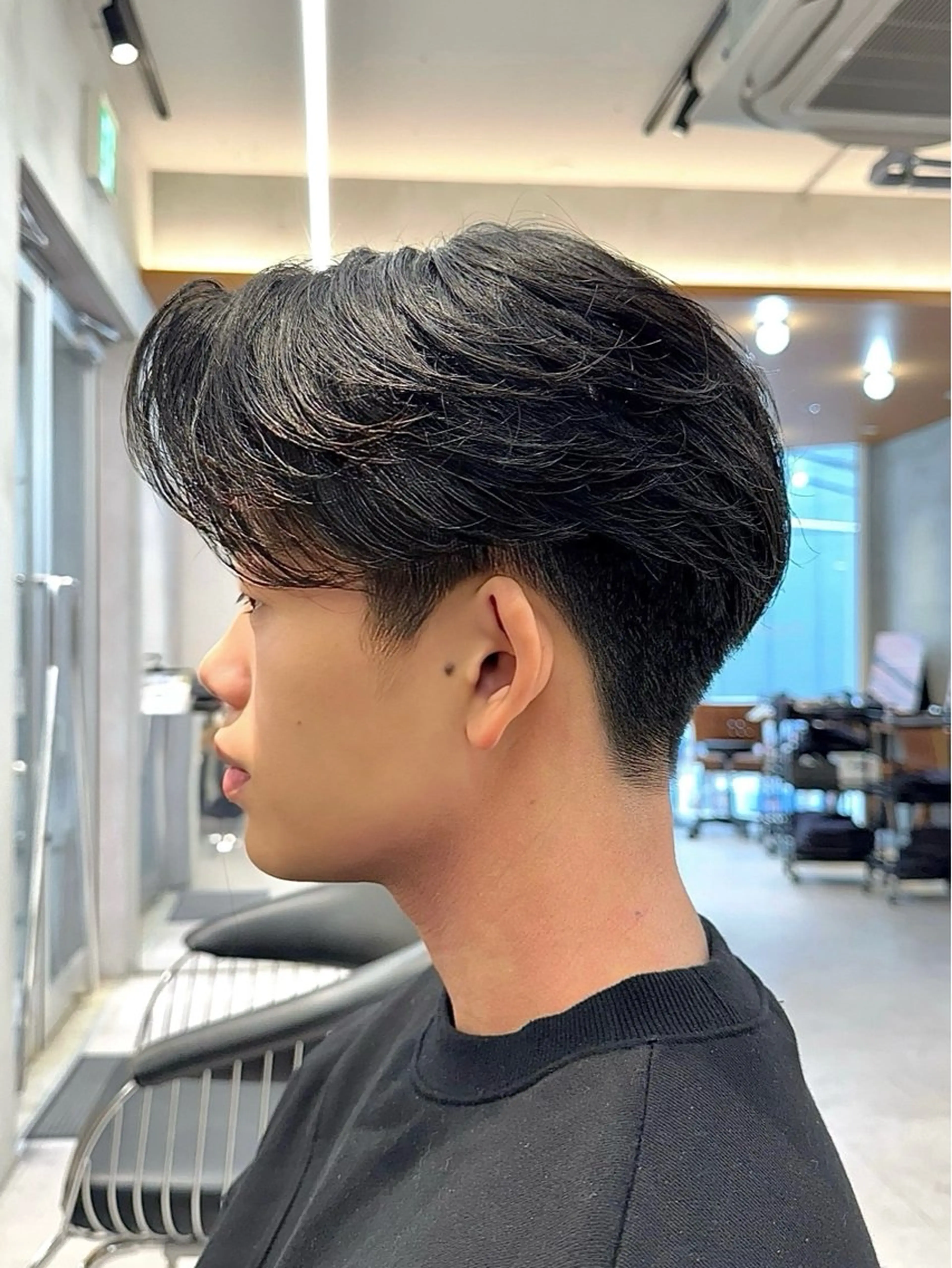 メンズ nicoTOKYO 原宿所属・センターパート /メンズ/海野颯生のヘアスタイル