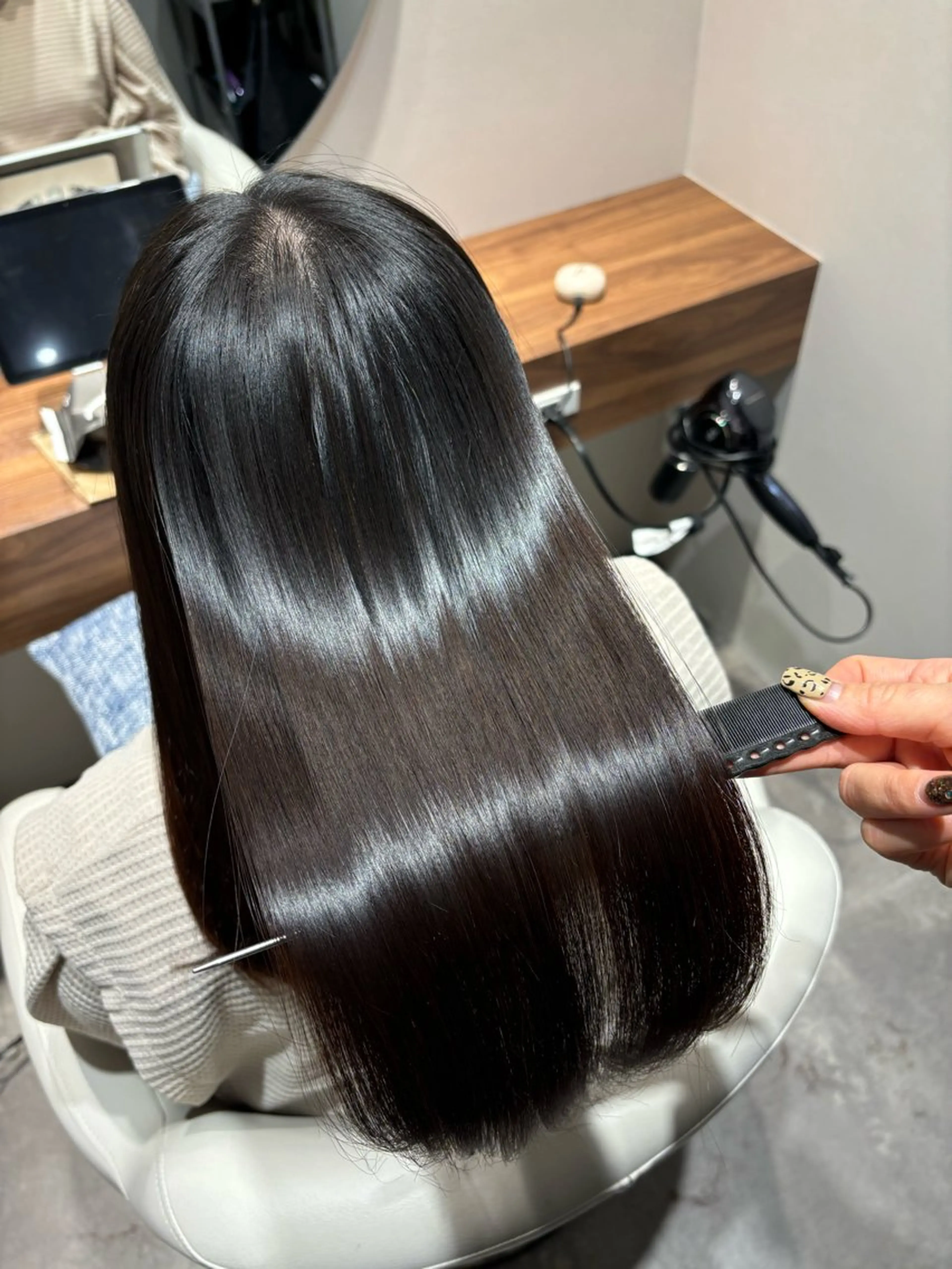 🤍髪質改善ケラチントリートメント🤍¥14000の写真