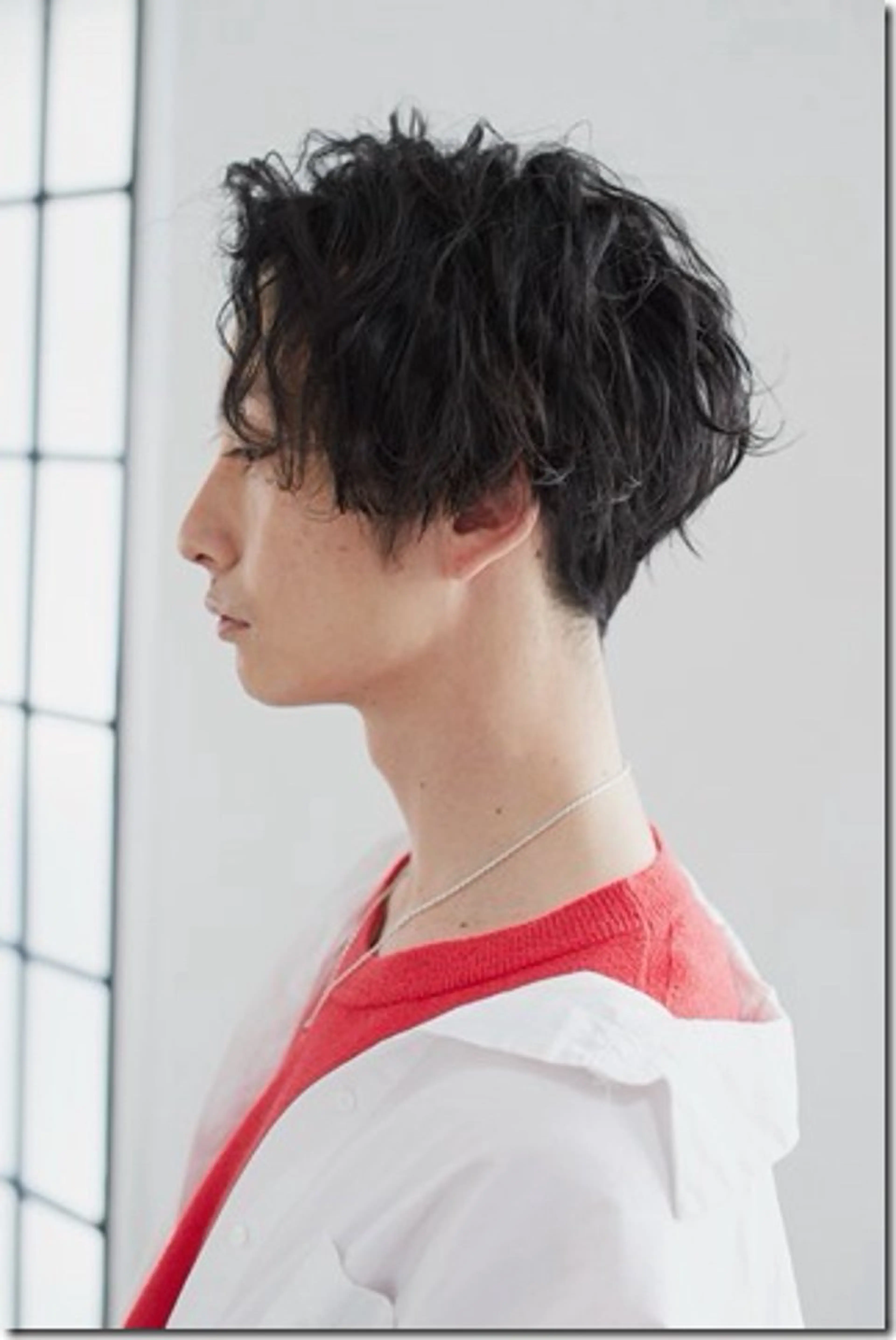 カット＋スパイラルパーマ（縦落ち）　　　　　　　　　　　　＋3stepトリートメントの写真