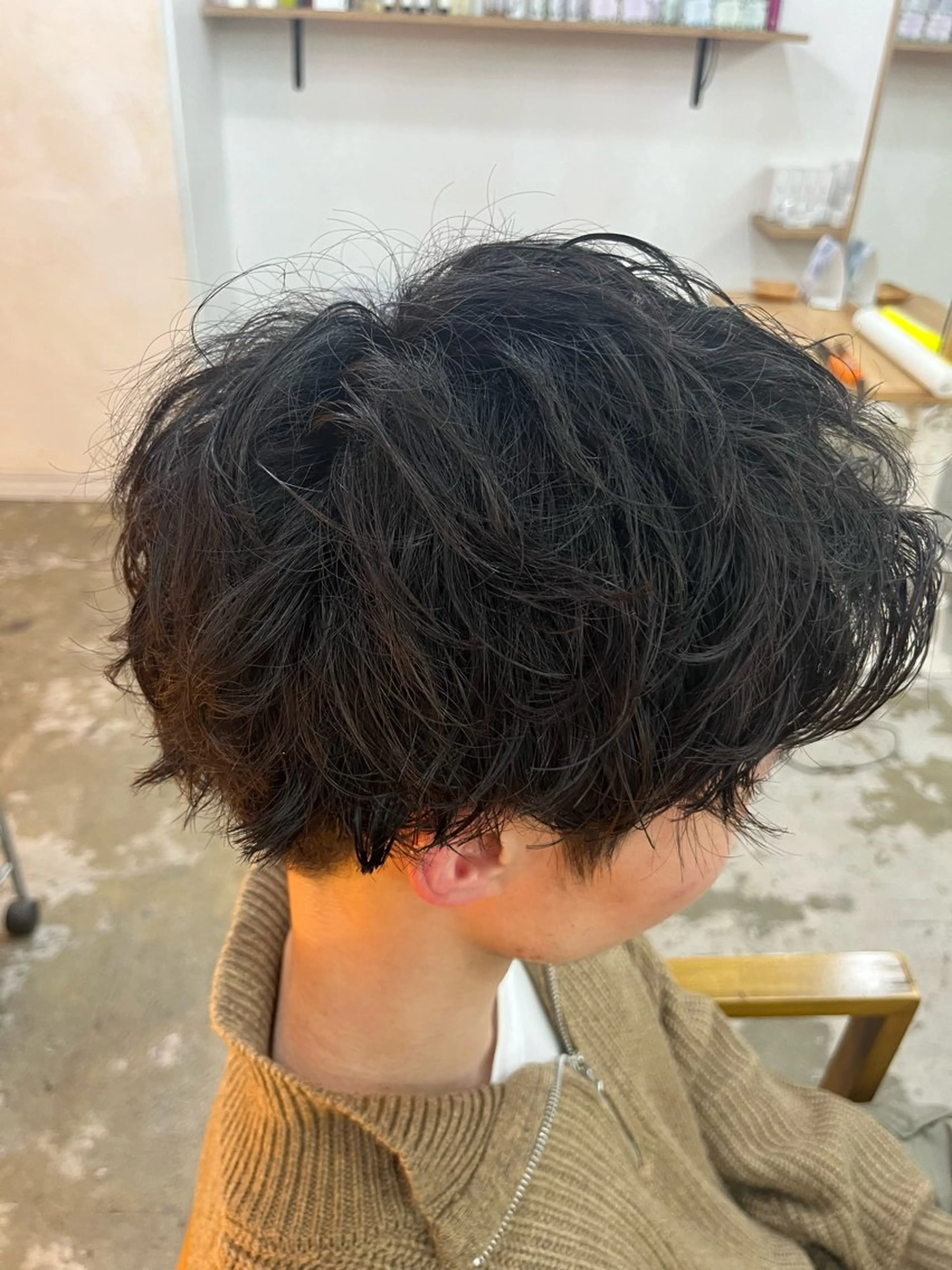 パーマ メンズ メンズハイライト メンズパーマ スペインカール スパイキーショート メンズツイストパーマ カット パーマ 💇メンズパーマ💇 木村賢司のヘアスタイル