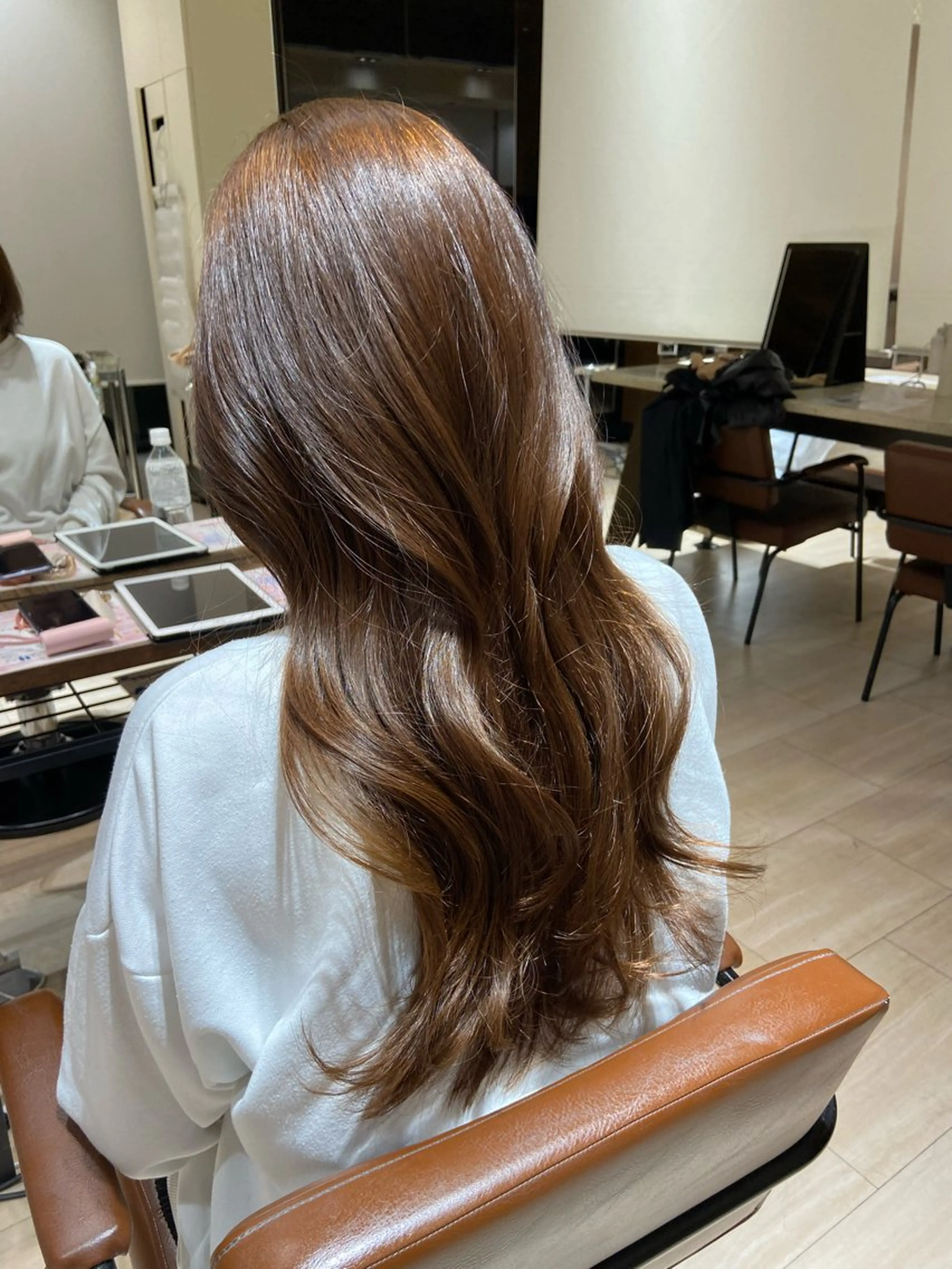 ロング 🎀大竹美侑／顔まわ りカット／レイヤーのヘアスタイル