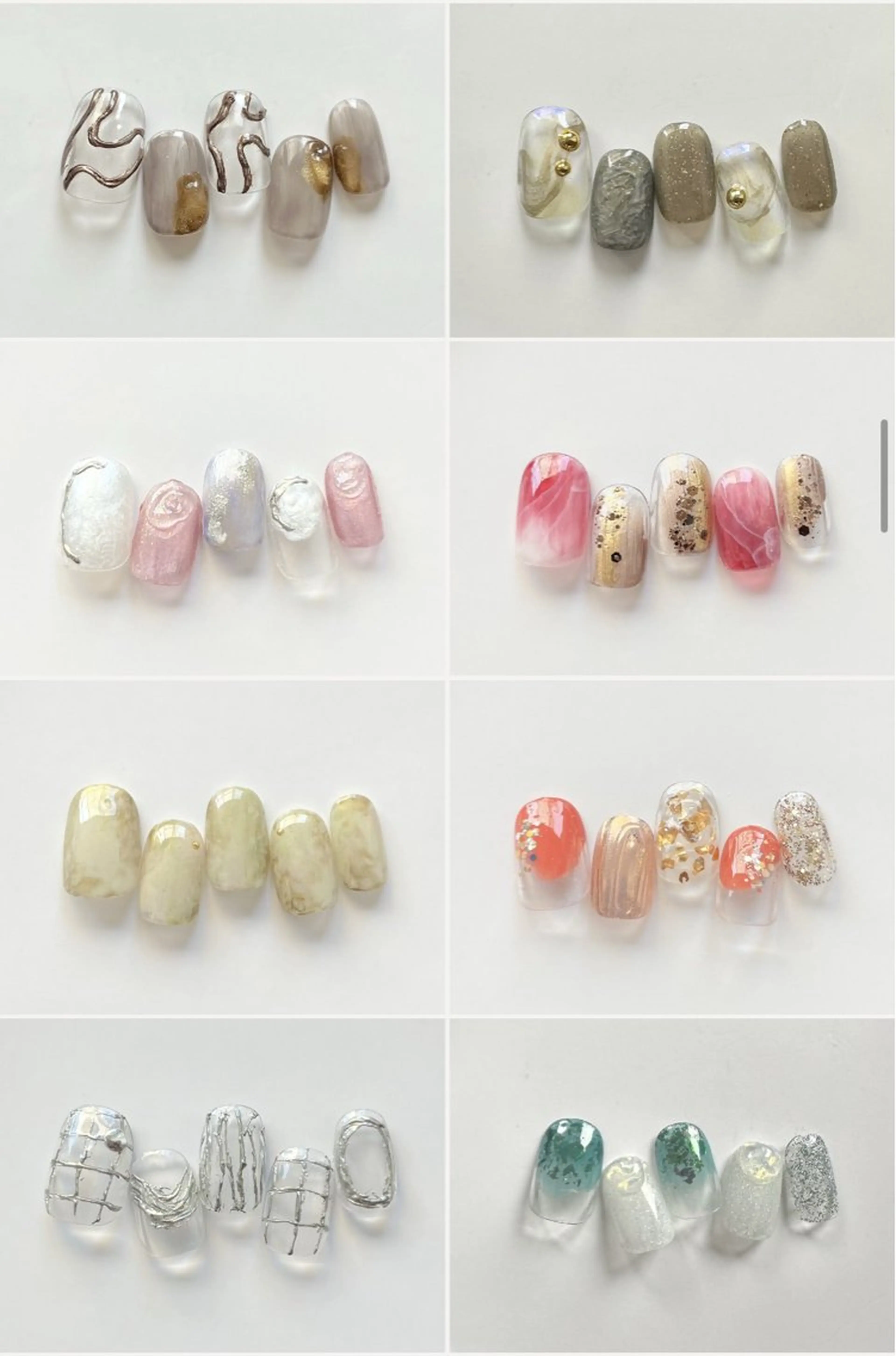 ネイル ニュアンスネイル Juno fiore新宿高田馬場店所属・大貫 日向のネイルデザイン