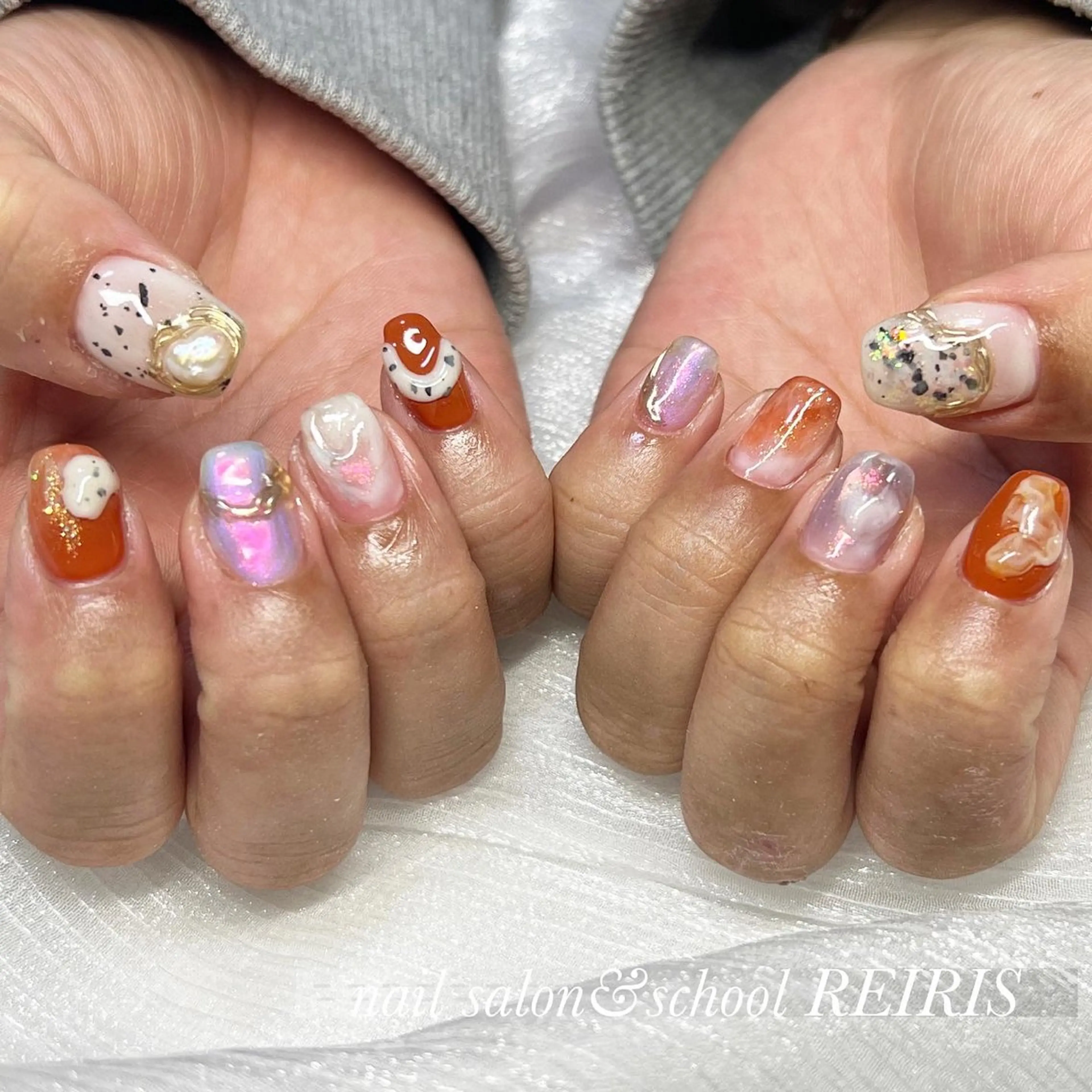 ネイル ハンドネイル Nail salon REIRISのネイルデザイン