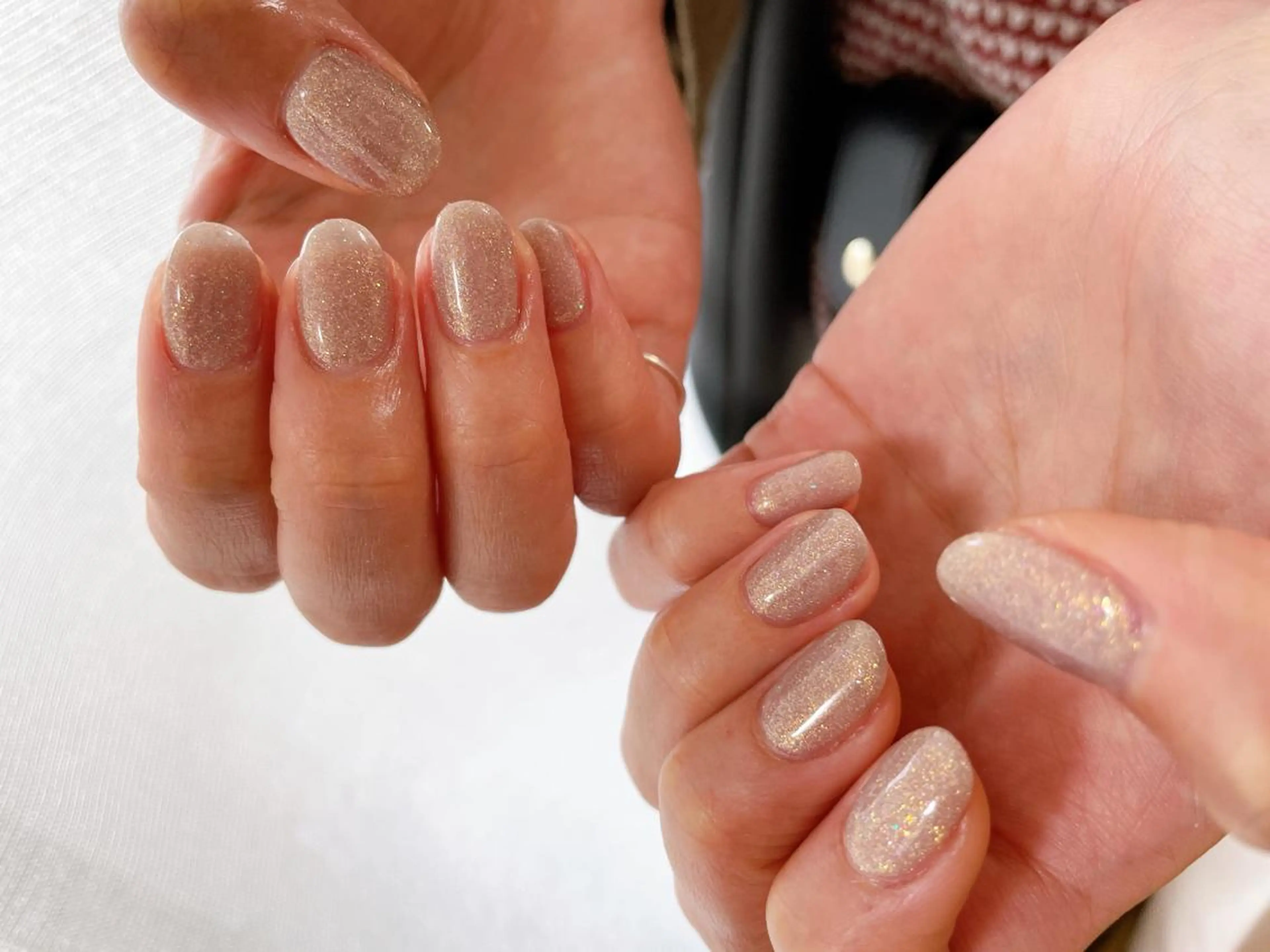 ネイル フットネイル ジェルネイル 韓国ネイル ラメ(グリッター) マグネットネイル ハンドネイル Mogu nail 二子玉川のネイルデザイン