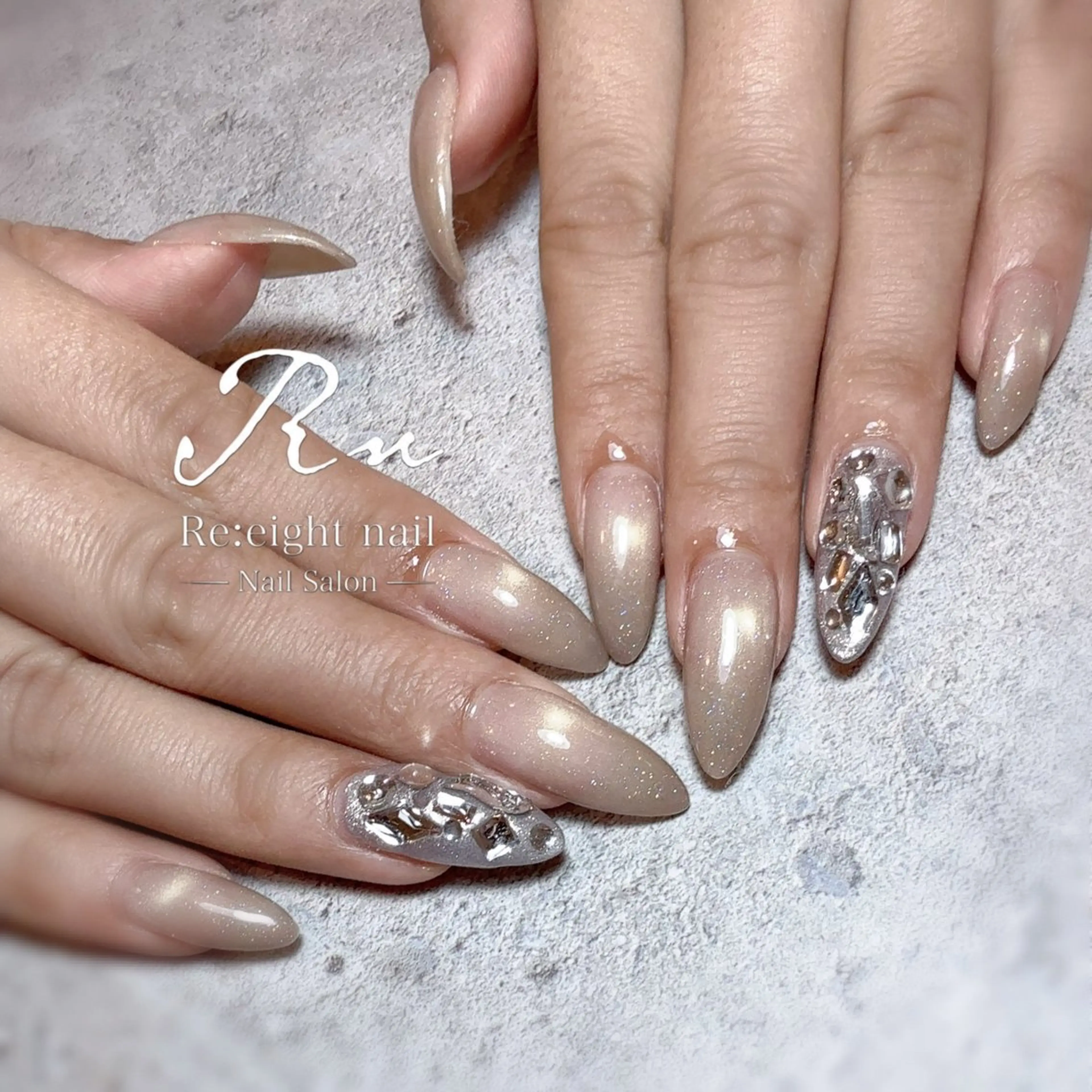 ネイル フットネイル リエイトネイル所属・Re:eight RIRIKAのネイルデザイン