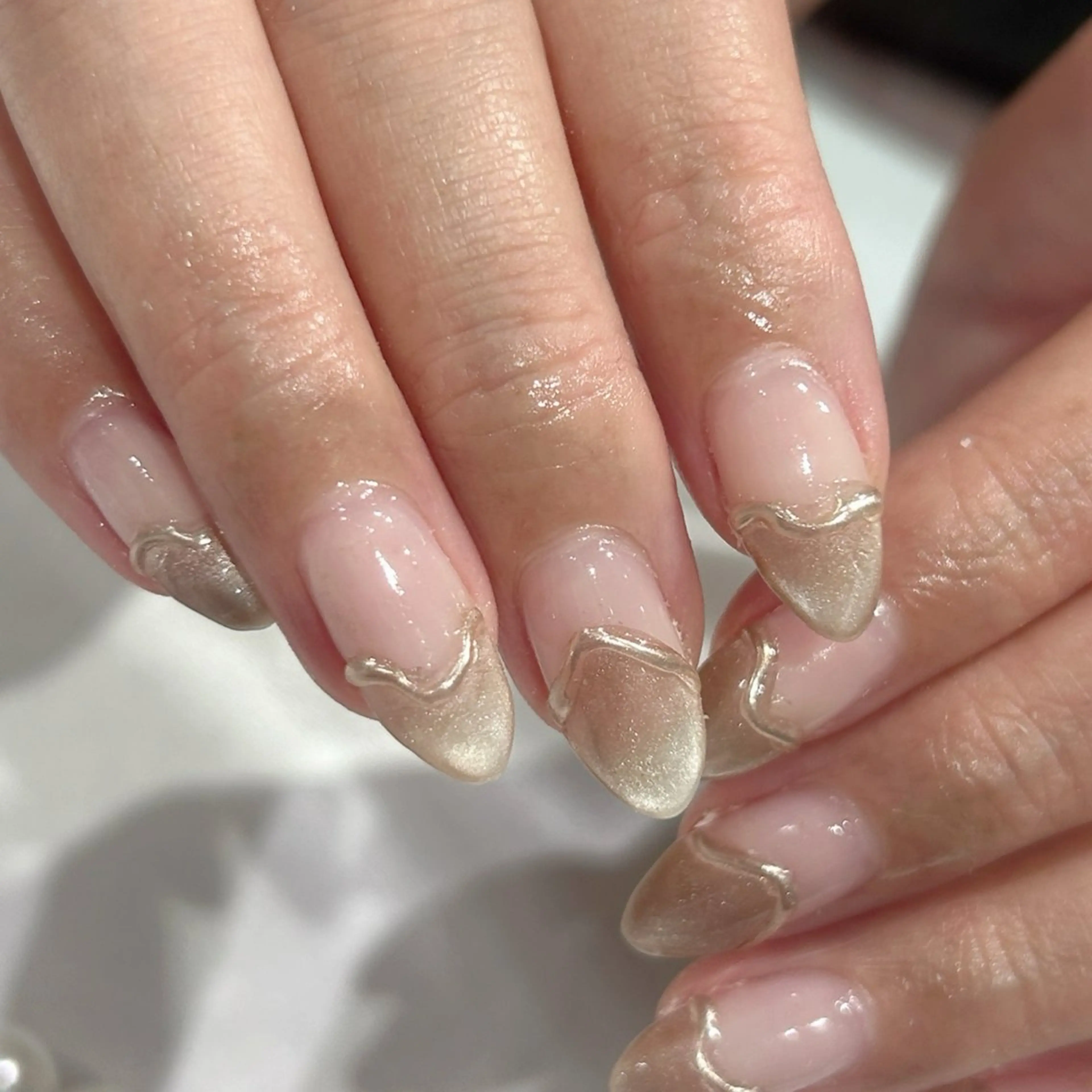 ネイル ハンドネイル はあとねいる筑紫口店 Hitomiのネイルデザイン