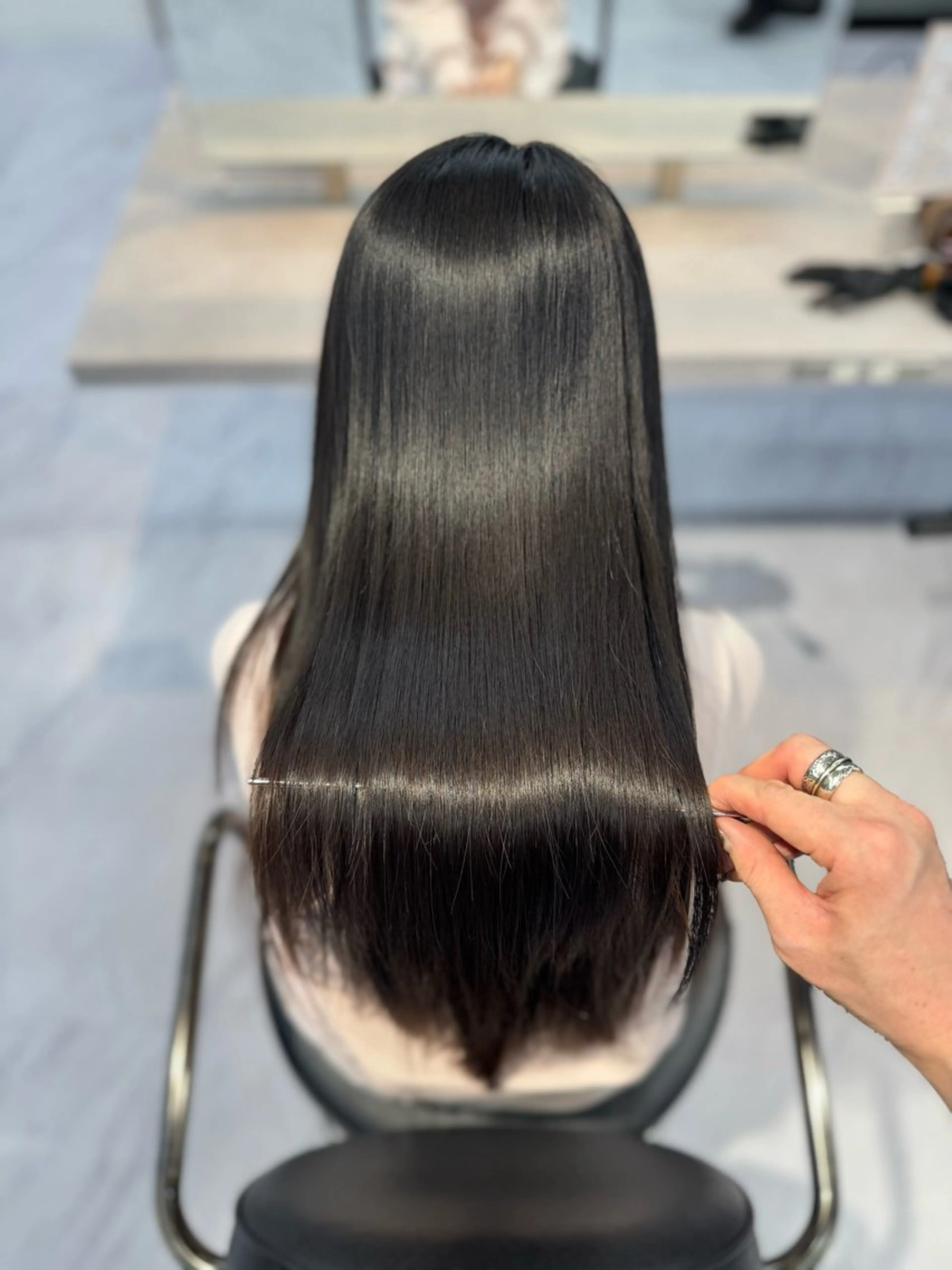 ロング 野口聖矢/縮毛矯正 髪質改善/ViVIEのヘアスタイル