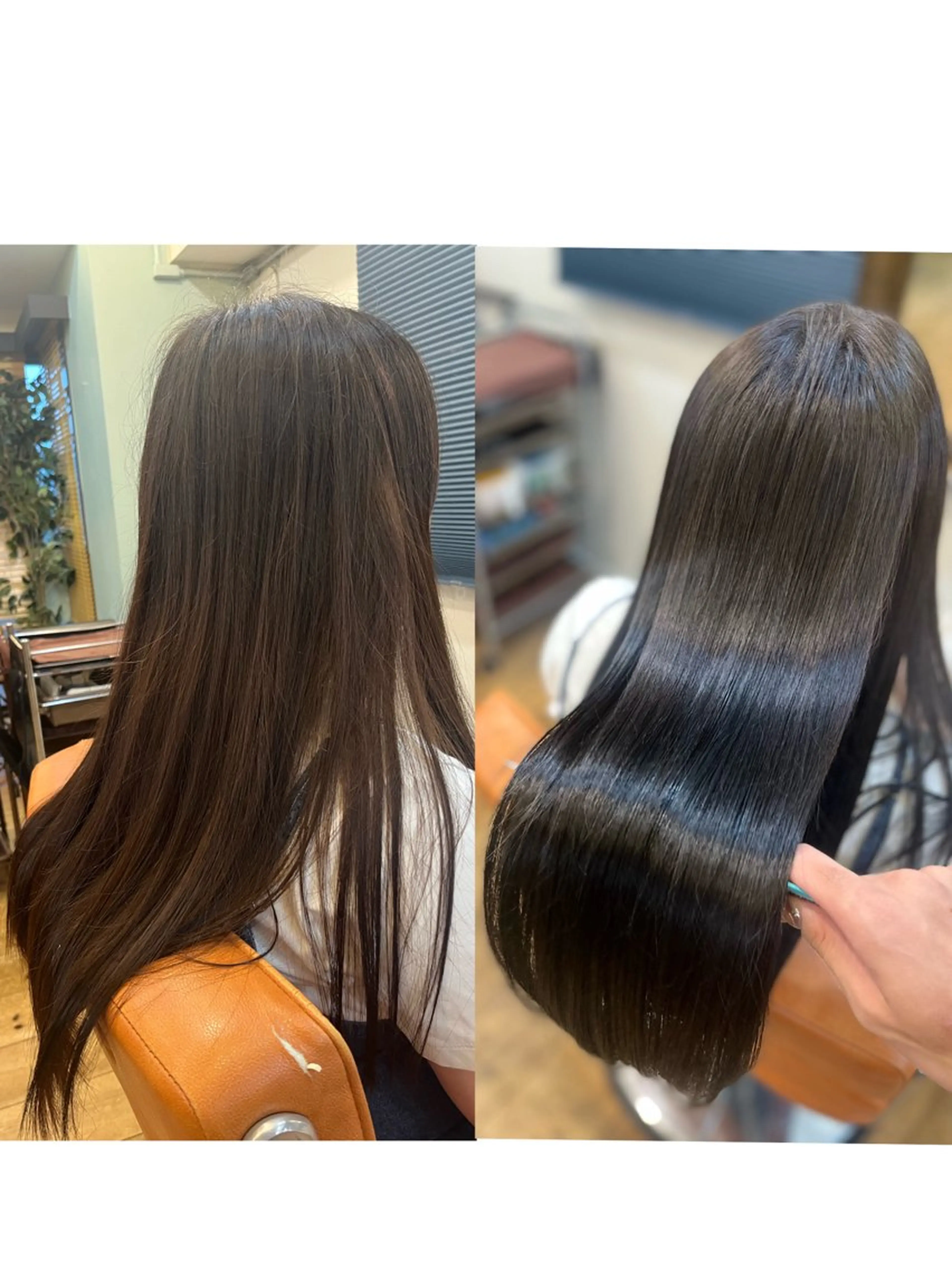 ロング ⚪️髪質改善 縮毛 店長 コウ⚪️のヘアスタイル