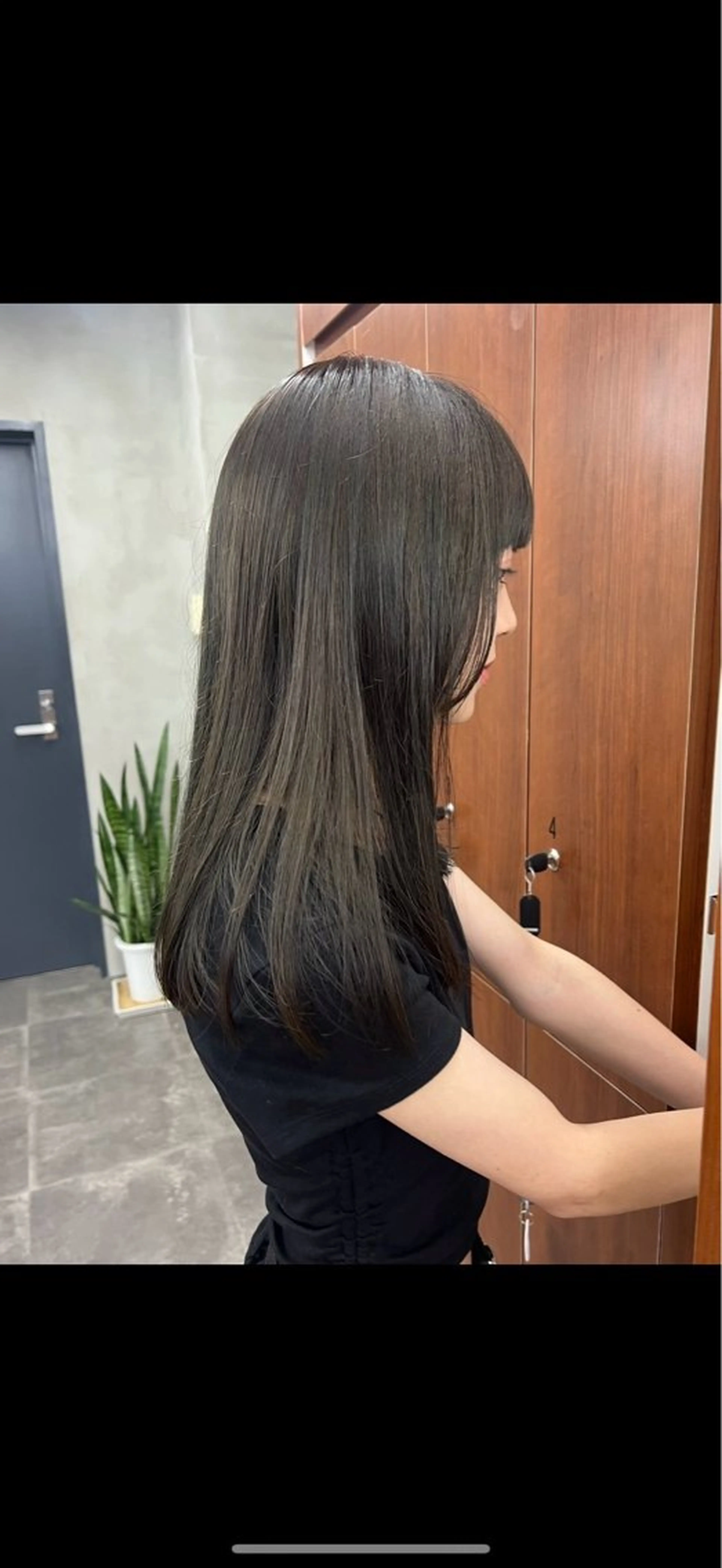 縮毛矯正 スパイキーショート/ センターパート/奈菜のヘアスタイル