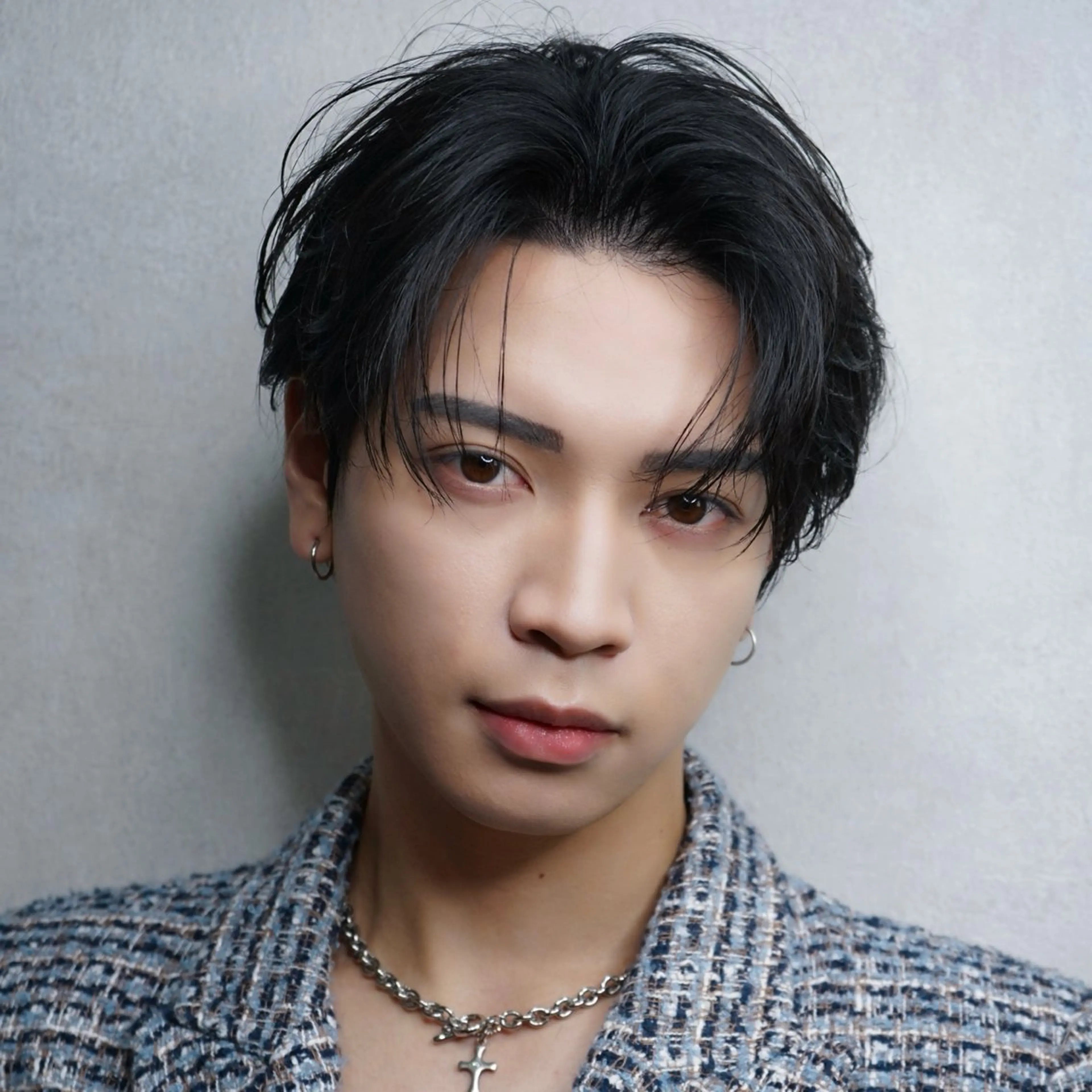 ショート パーマ メンズ メンズ韓国風 韓国風ヘア ショートヘア カット パーマ MEN'S HAIR BLEACHi 盛岡店所属・渡辺 賢明のヘアスタイル