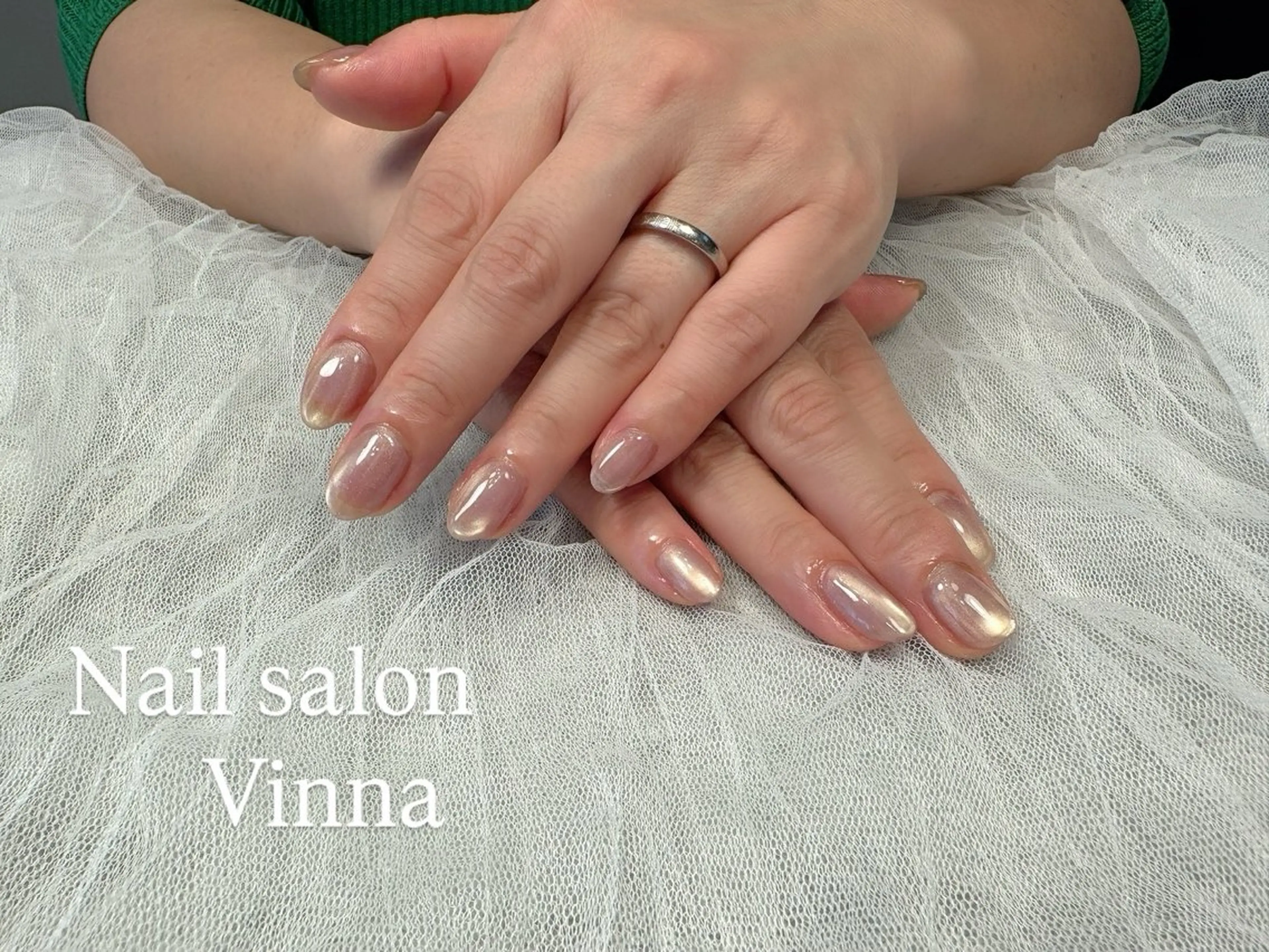 ネイル マグネットネイル ハンドネイル Nail salon Vinnaのネイルデザイン