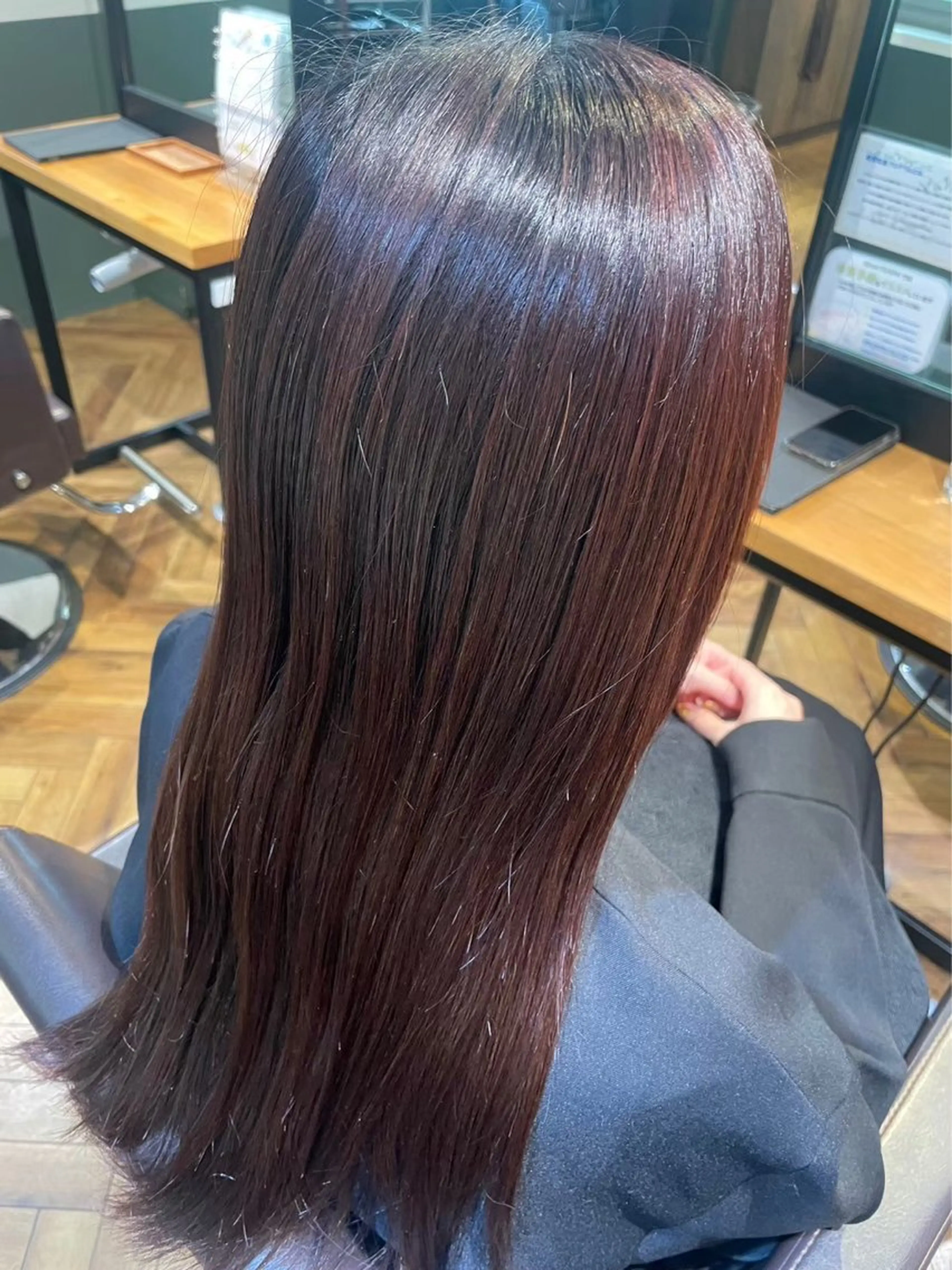 ロング カラー 髪質改善ヘアエステ AInoa RUANA 青山所属・✨️髪質改善 ミヤケのヘアスタイル