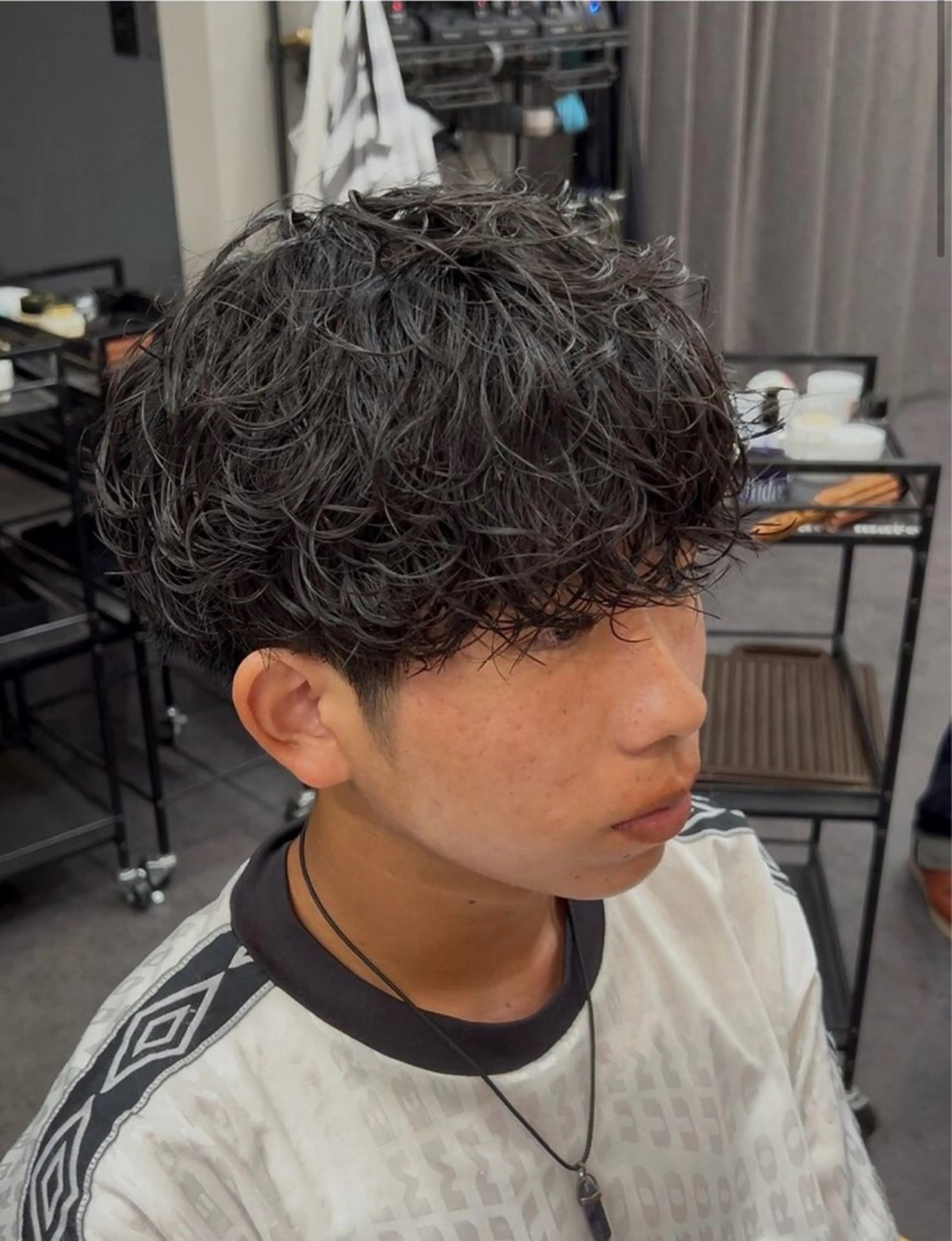 パーマ メンズ メンズパーマ mare山口湯田店 /太陽のヘアスタイル