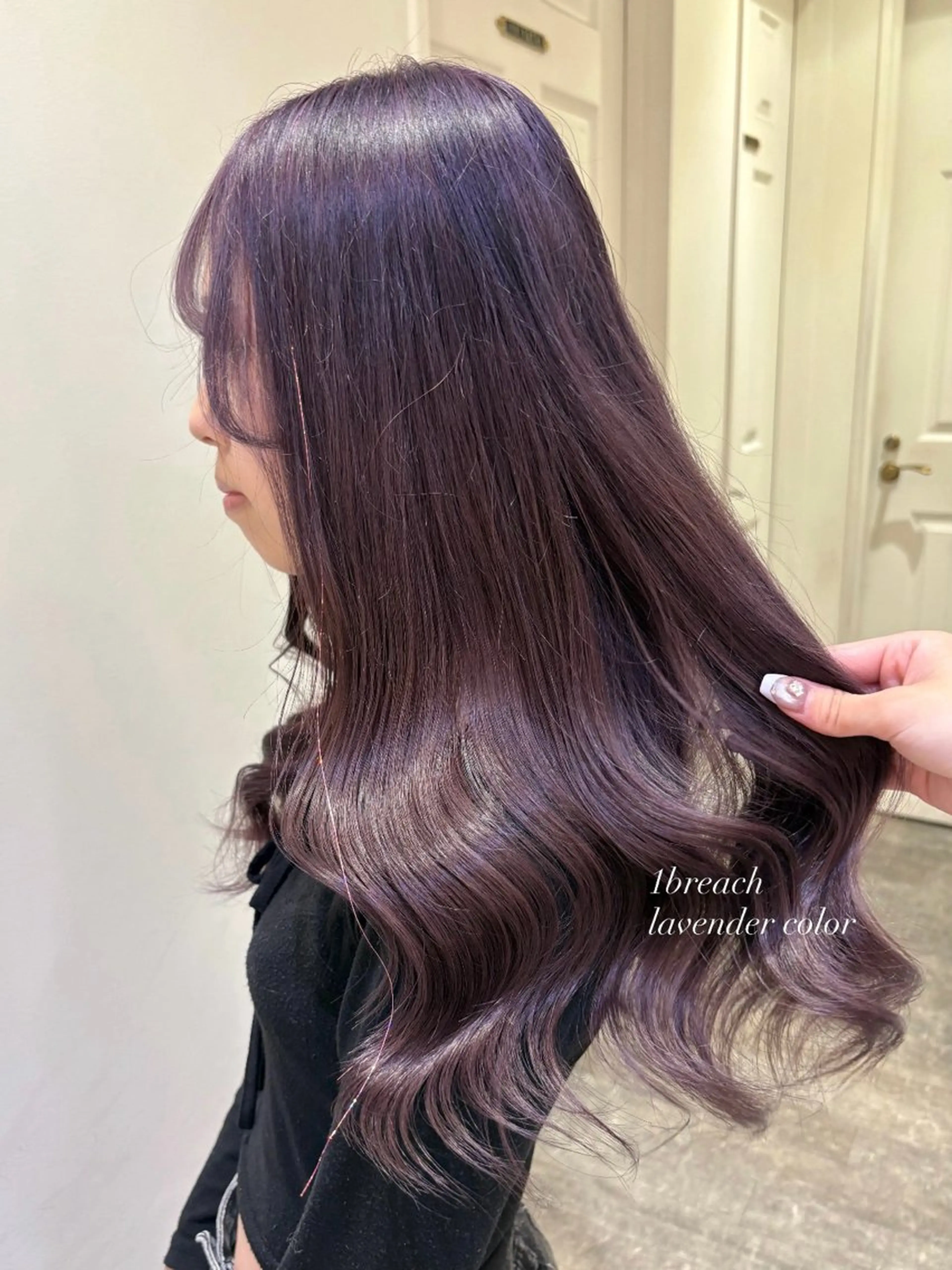 【ケアブリーチ ＋ カラー ＋ 髪質改善トリートメント】ツヤツヤハイトーンに🍼の写真