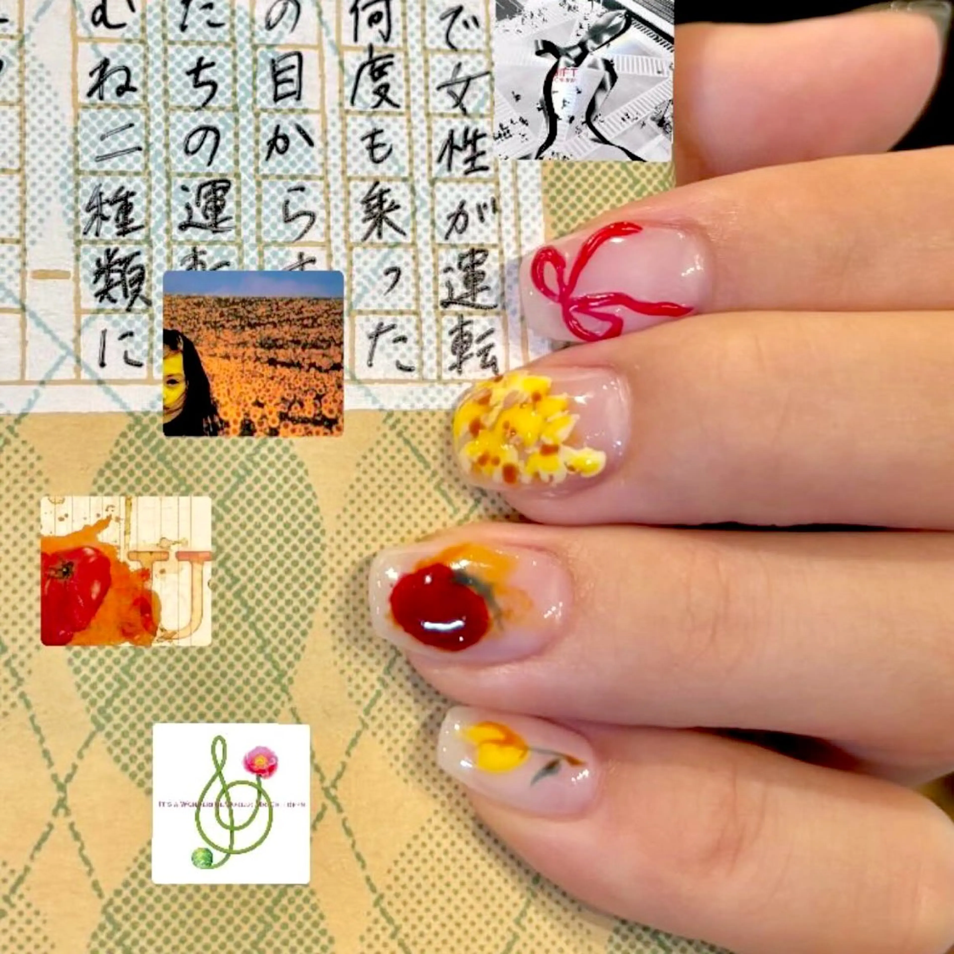 ネイル 羽鳥 薫乃のネイルデザイン