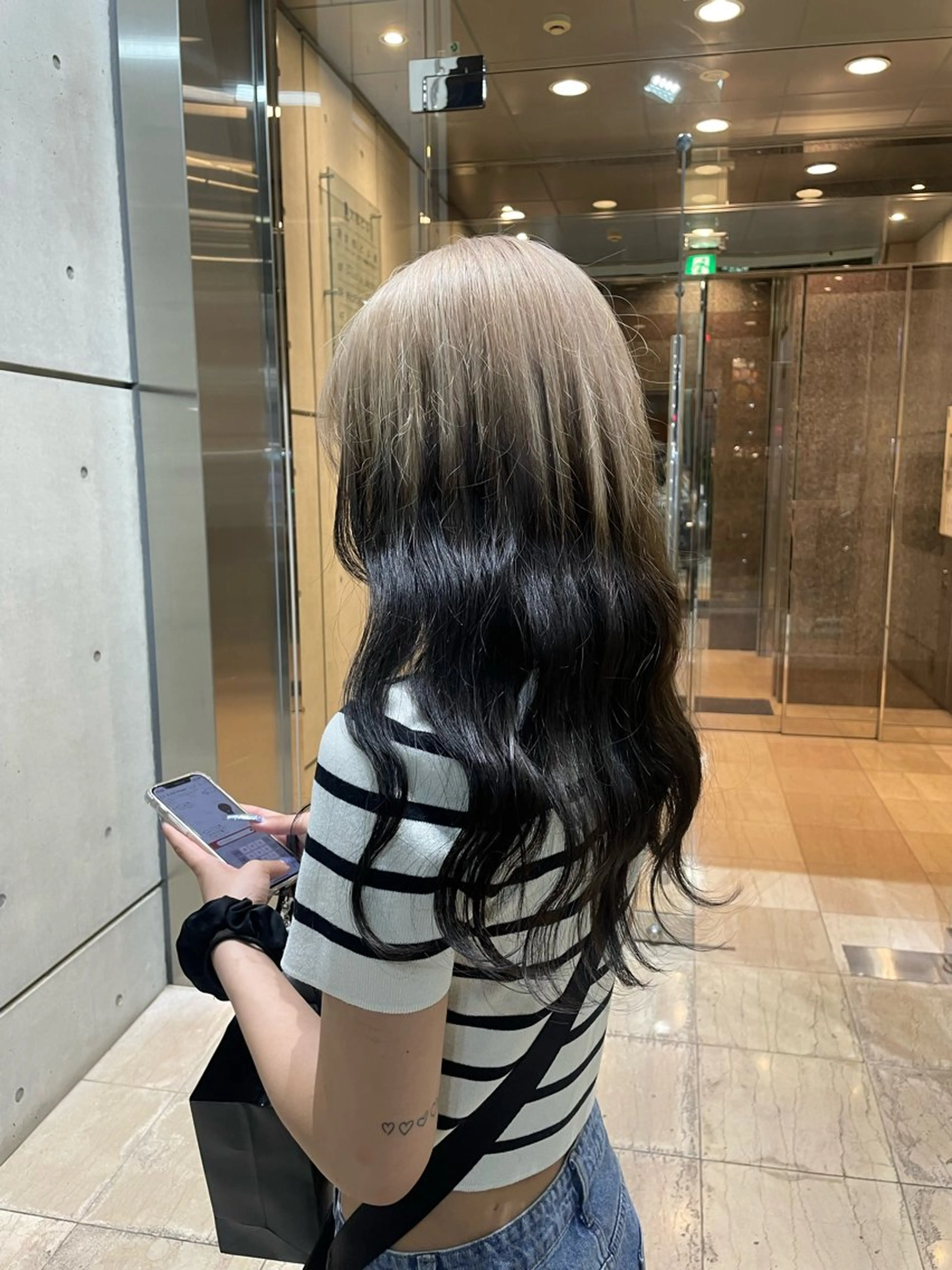 カラー アイブロウリフト パーマモデル/はなのヘアスタイル