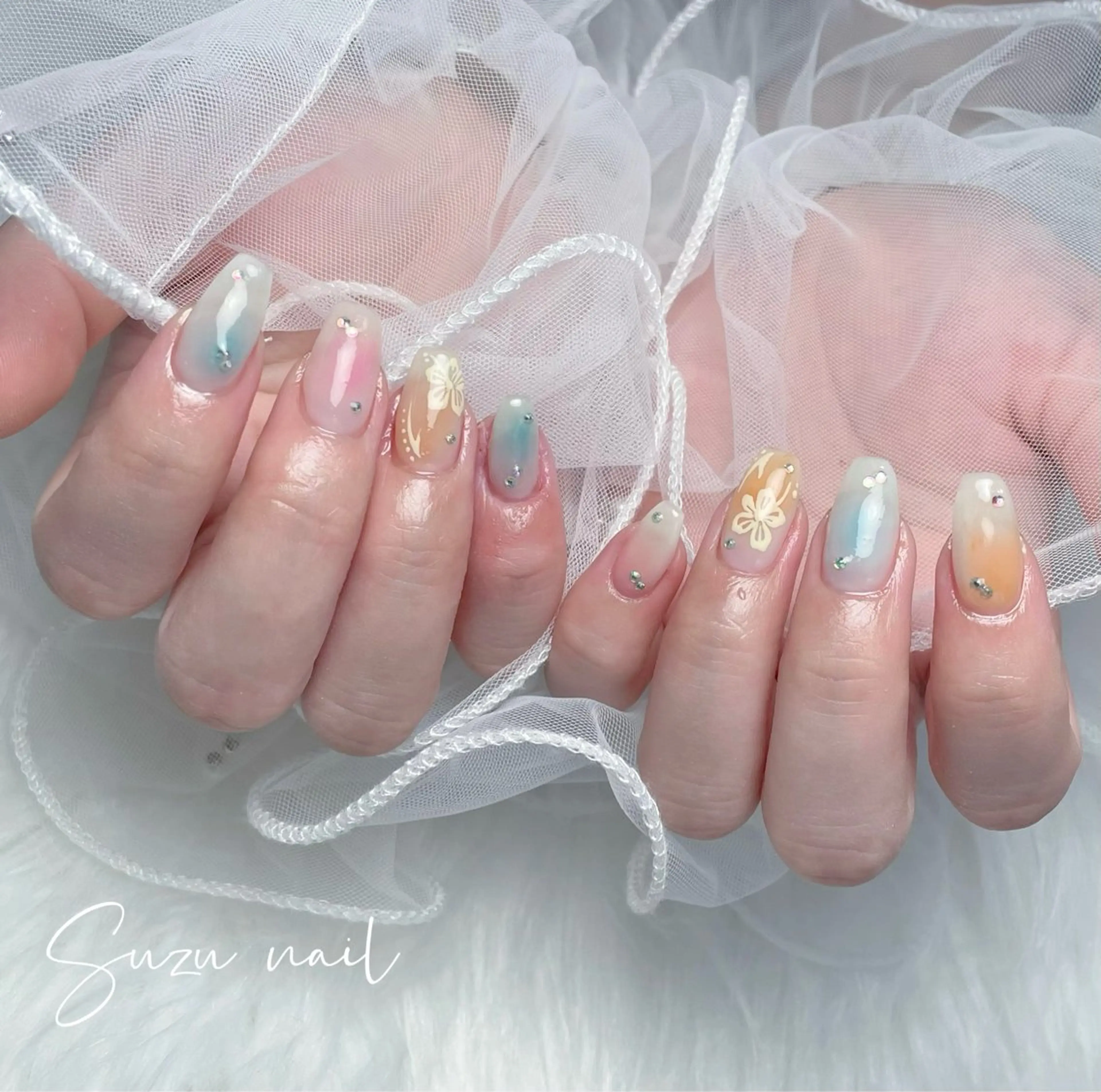 ネイル アートネイル ハンドネイル ✨Suzu nail✨のネイルデザイン