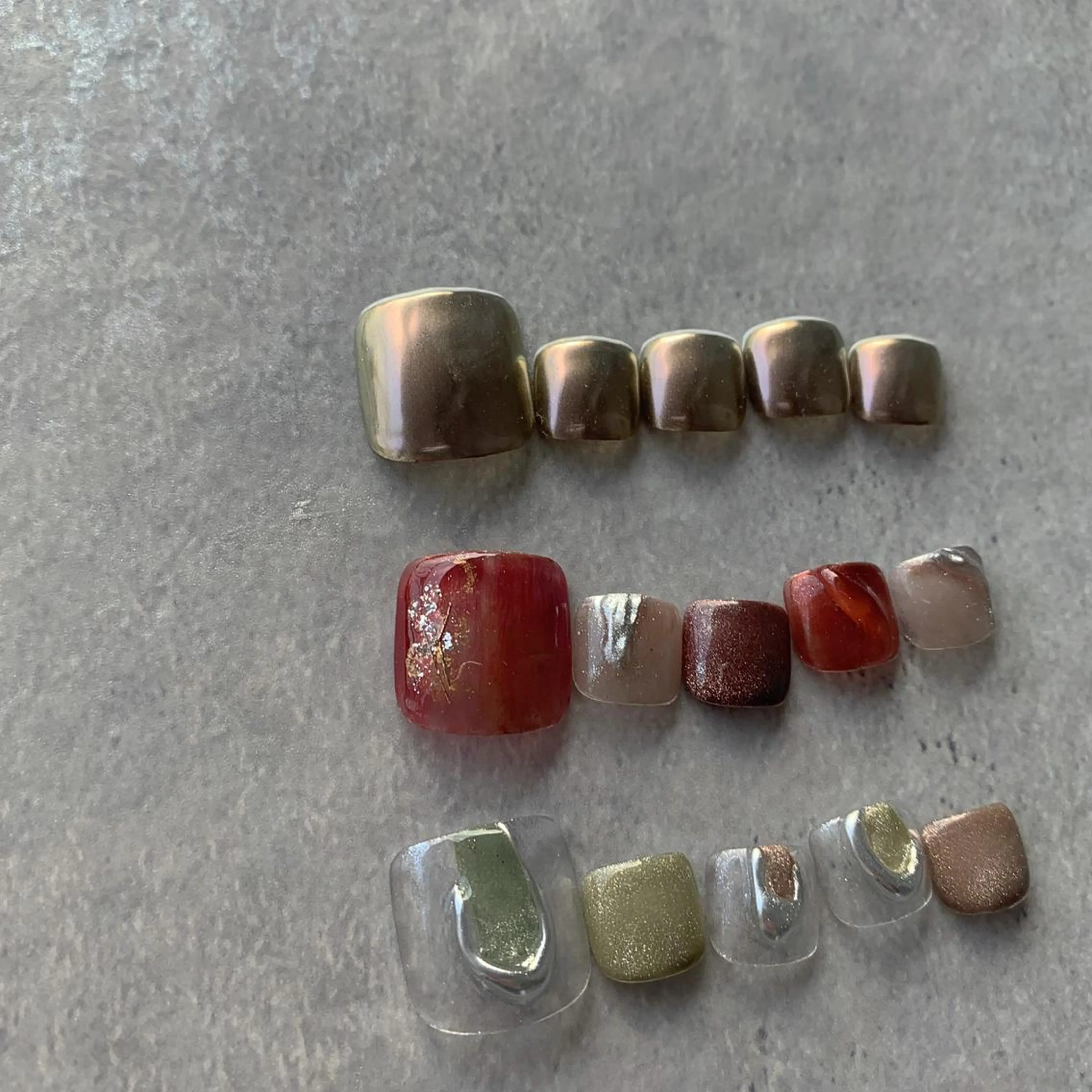 ネイル シンプルネイル フットネイル lyly.nail所属・lylynail YUUKAのネイルデザイン