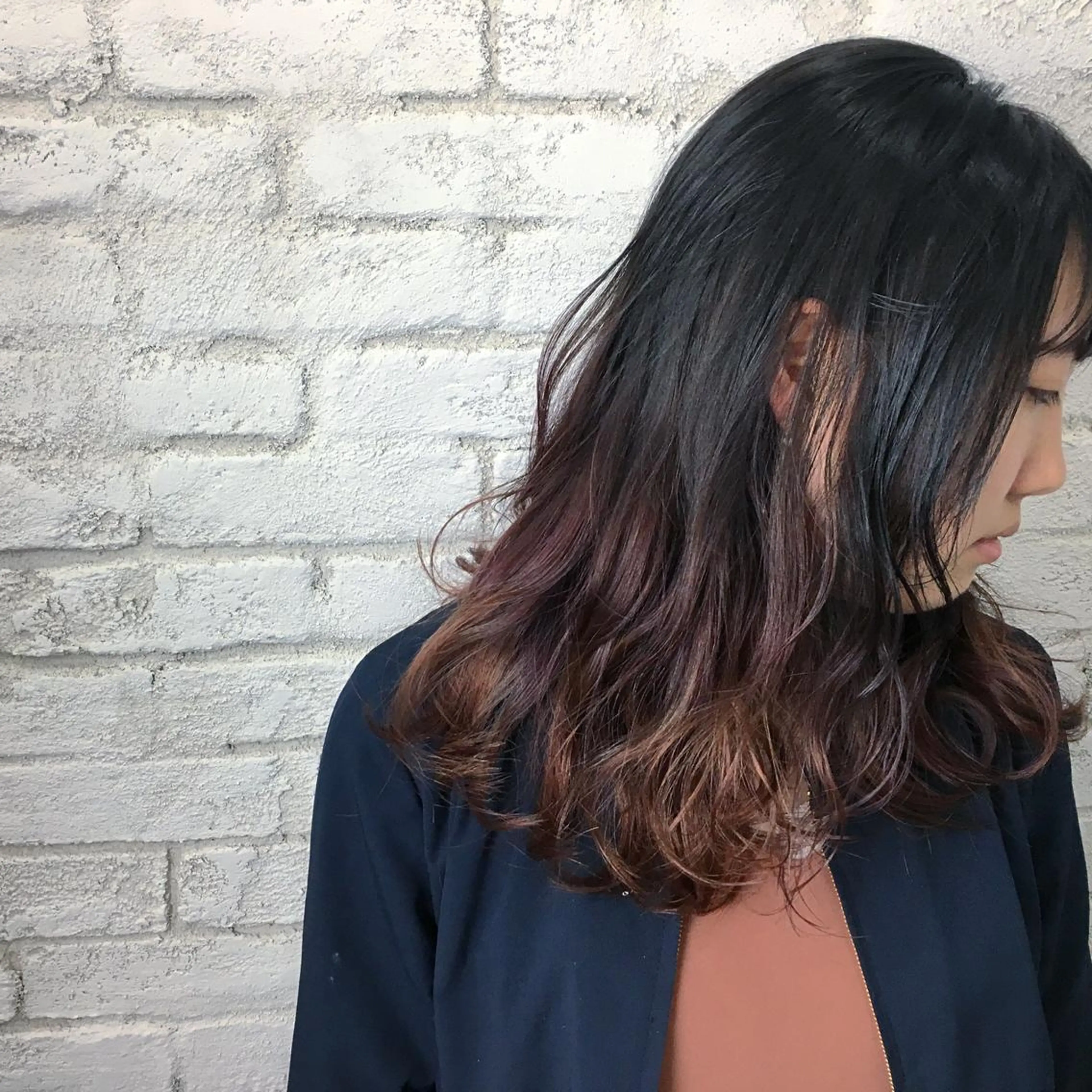 ミディアム カラー boutique misakiのヘアスタイル