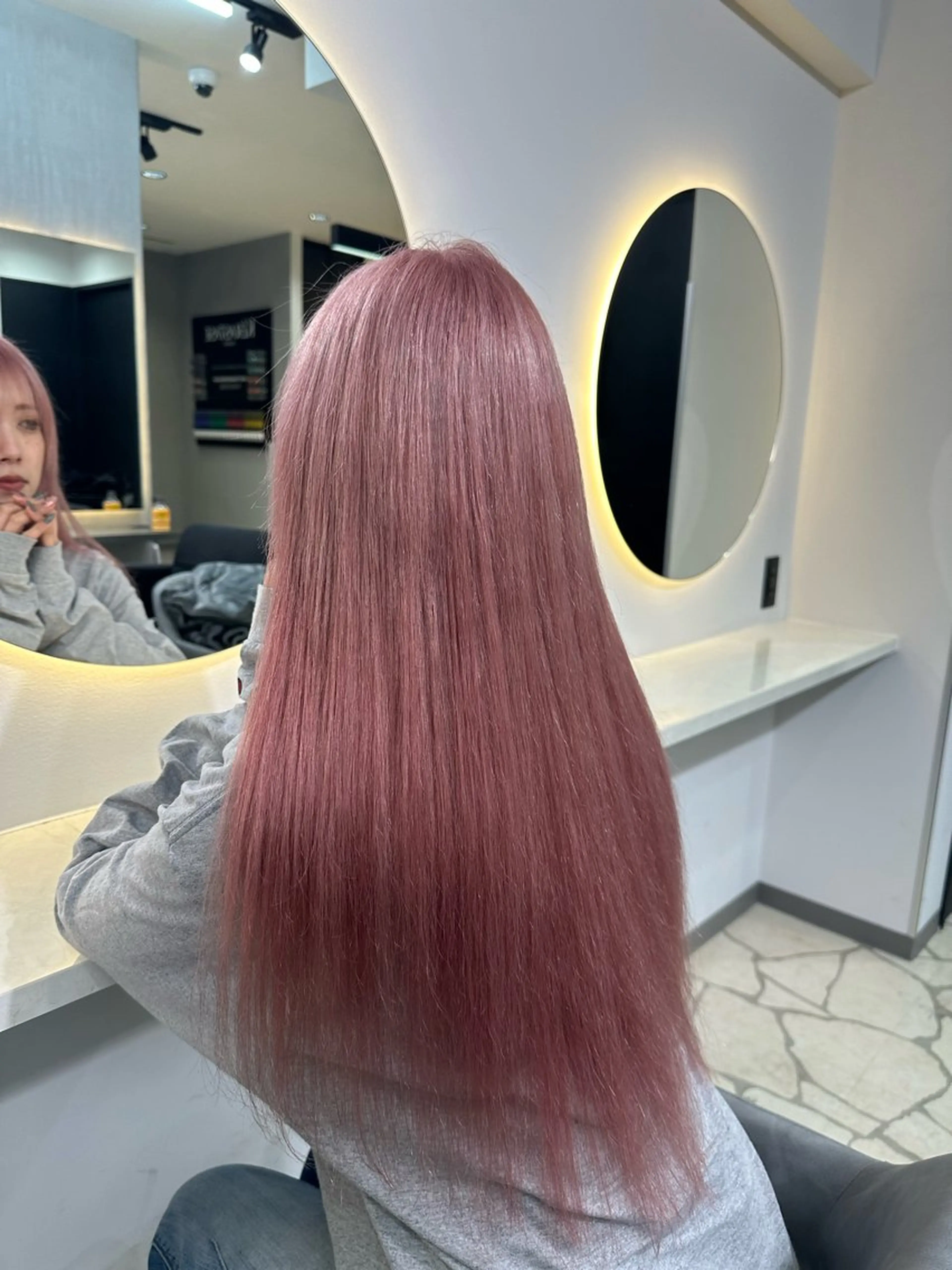 セミロング シールエクステ エクステ 店長山田 やまでぃーのヘアスタイル