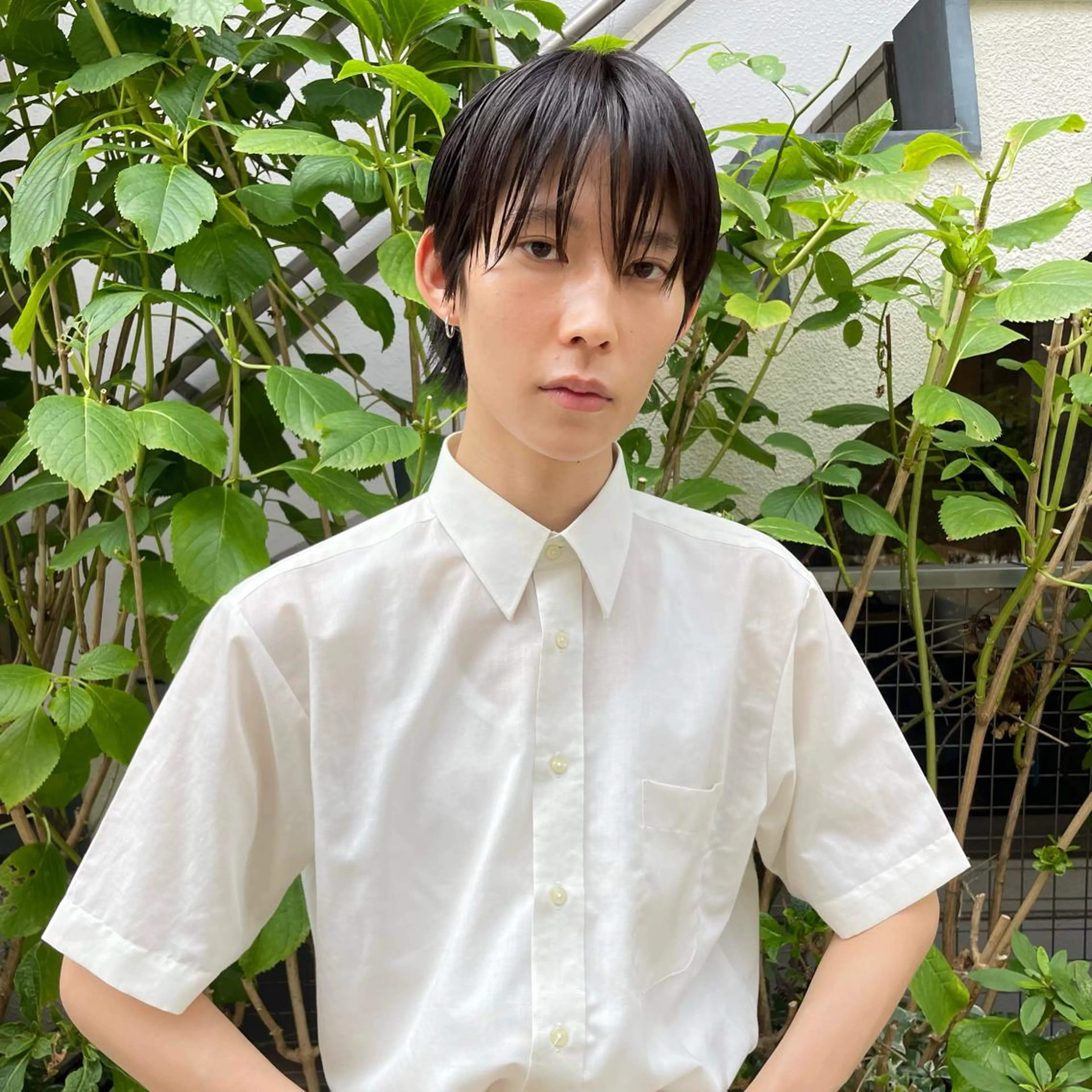 ショート メンズ ショートボブ ショートレイヤー メンズブリーチ フェードカット メンズハイライト カット 🌈圧倒的デザイン パーマ　関和希のヘアスタイル