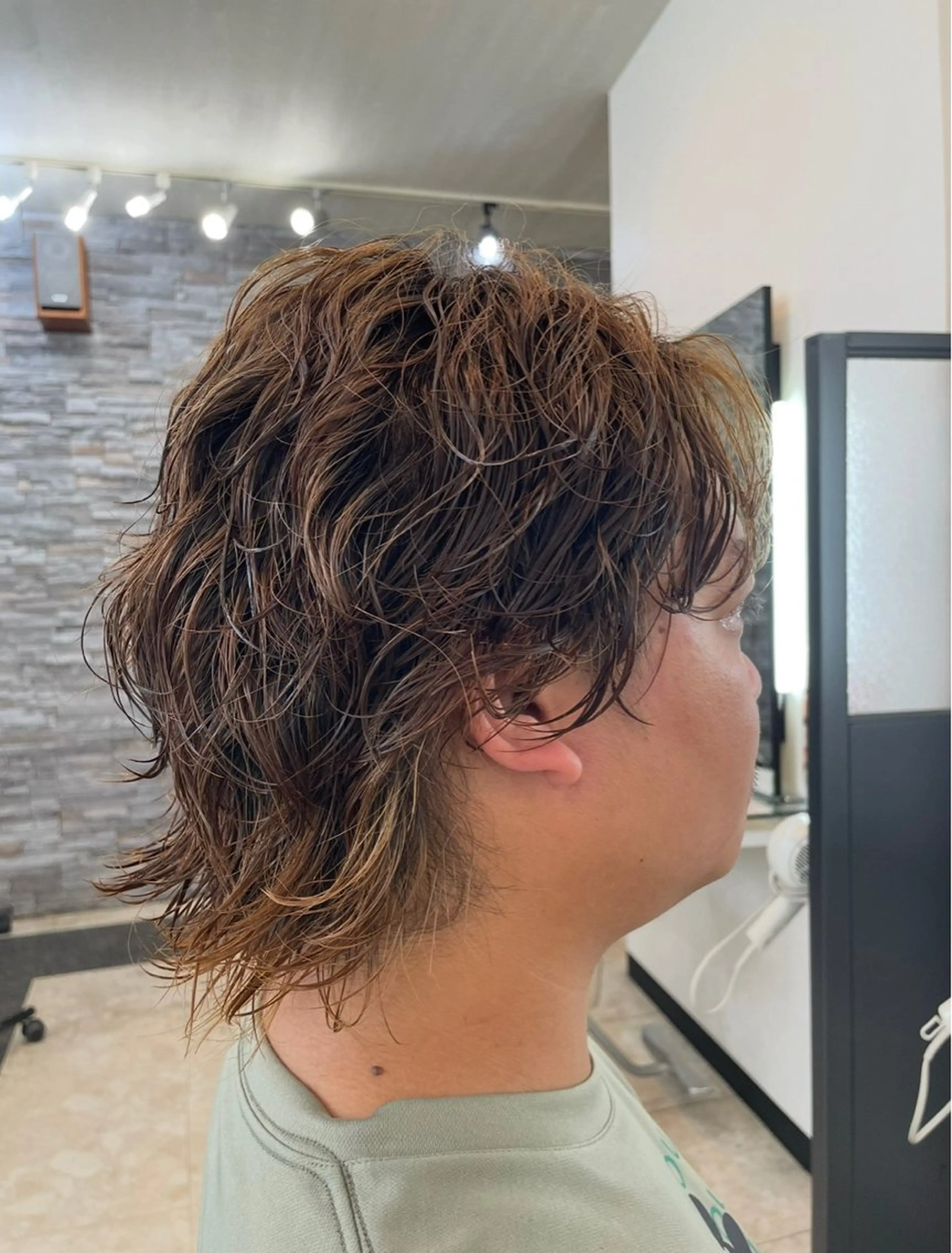 パーマ 甲田 和生のヘアスタイル