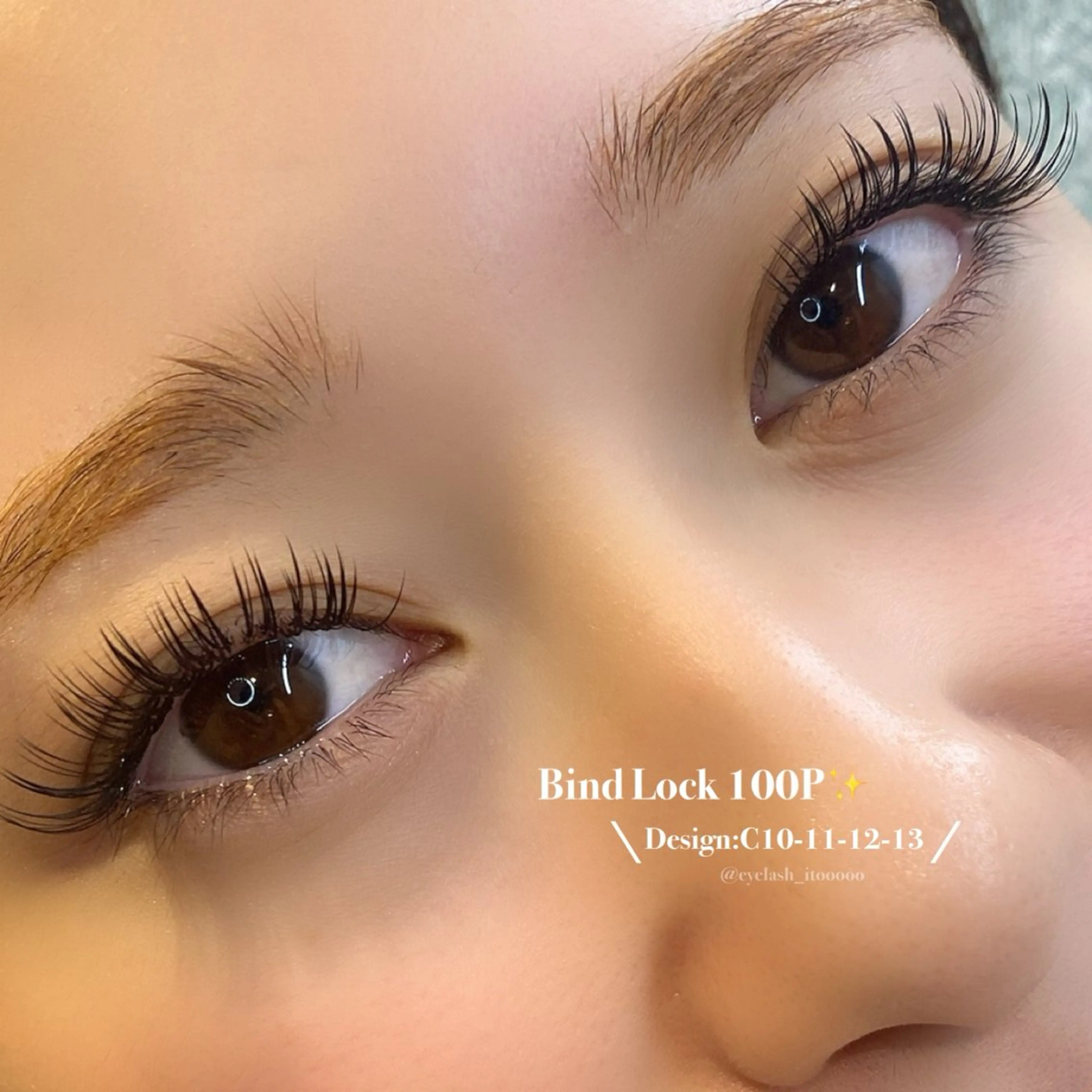 マツエク・マツパ バインドロック minion大宮2号店所属・minion大宮 2号店🌺KATOのマツエク・マツパデザイン