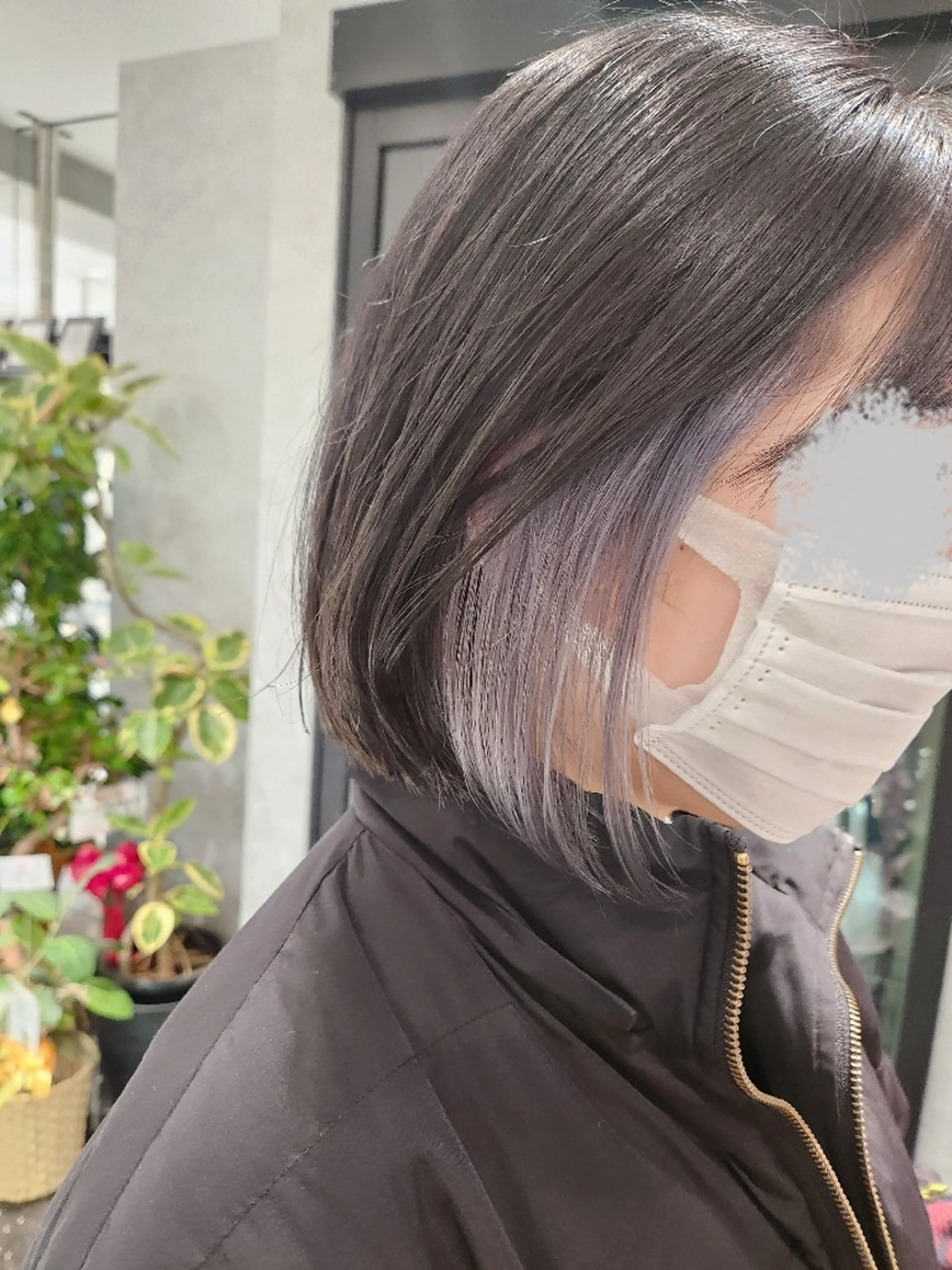 ショート カラー あかね☆ヘアアレンジ /ボブ/縮毛矯正のヘアスタイル