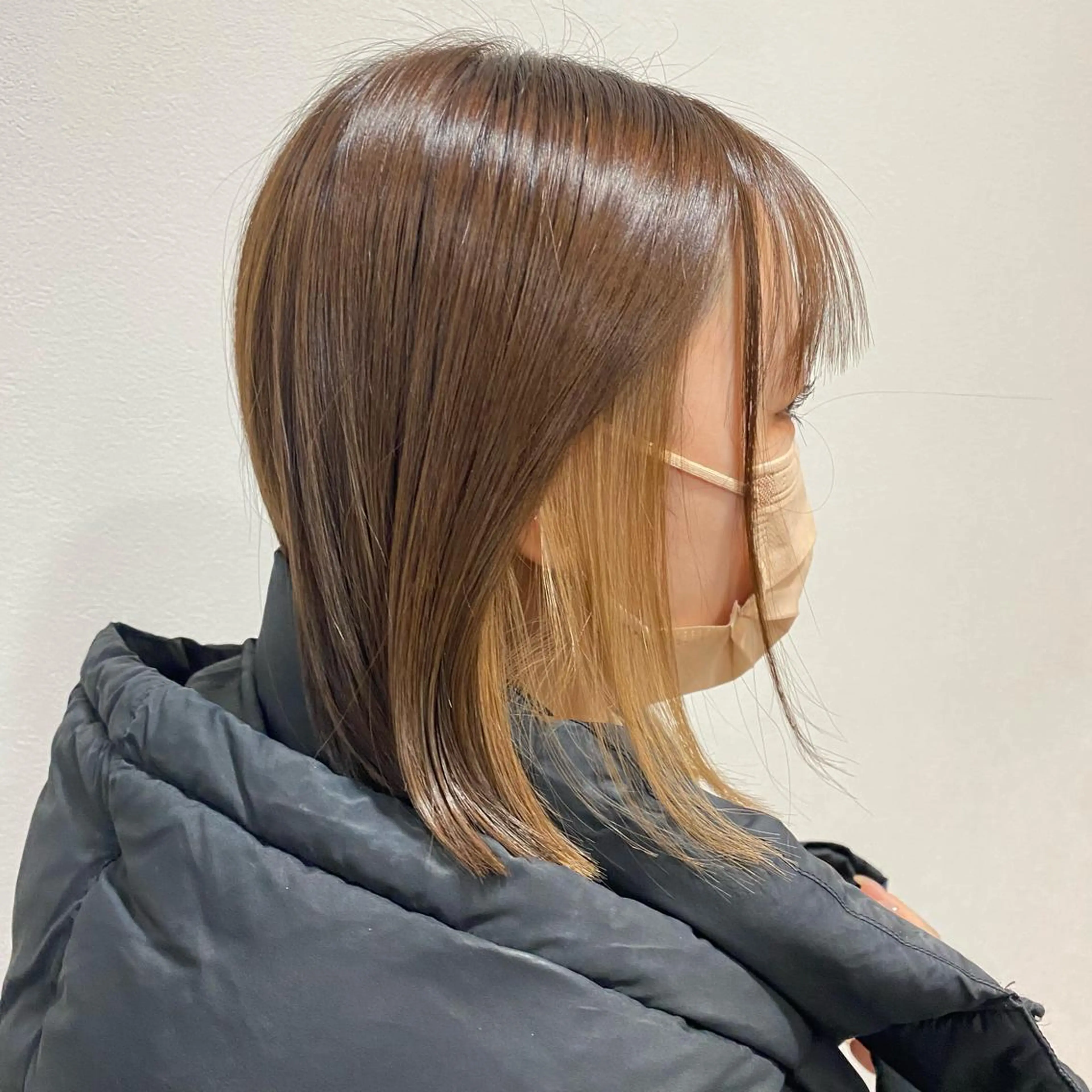 ミディアム Slap Dash 【スラップ ダッシュ】所属・髪質改善カラー 🧸かりん🎀‪のヘアスタイル