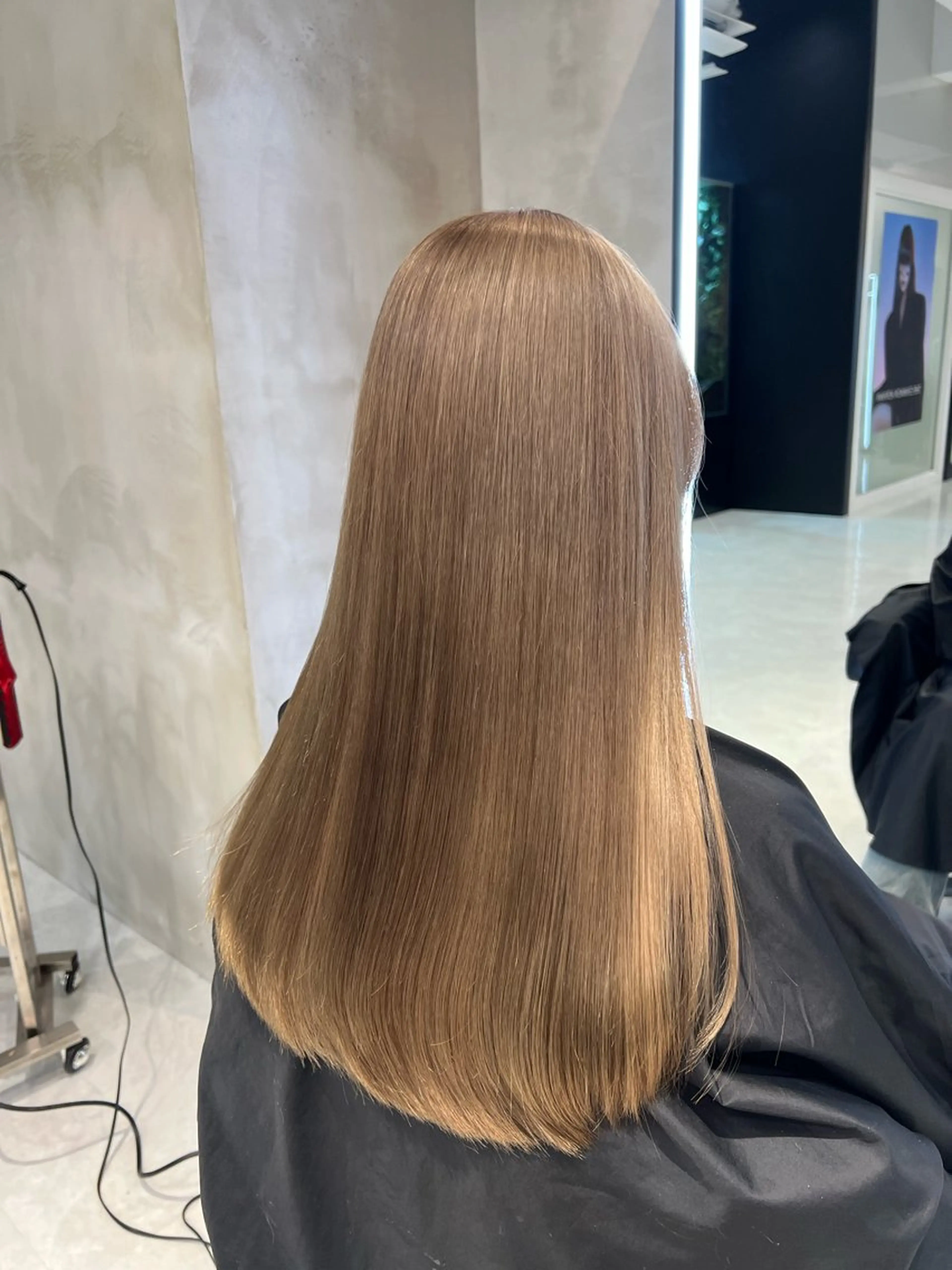 ロング ヘアカラー トリートメント ナナ♡レイヤーカット ♡似合わせカラーのヘアスタイル