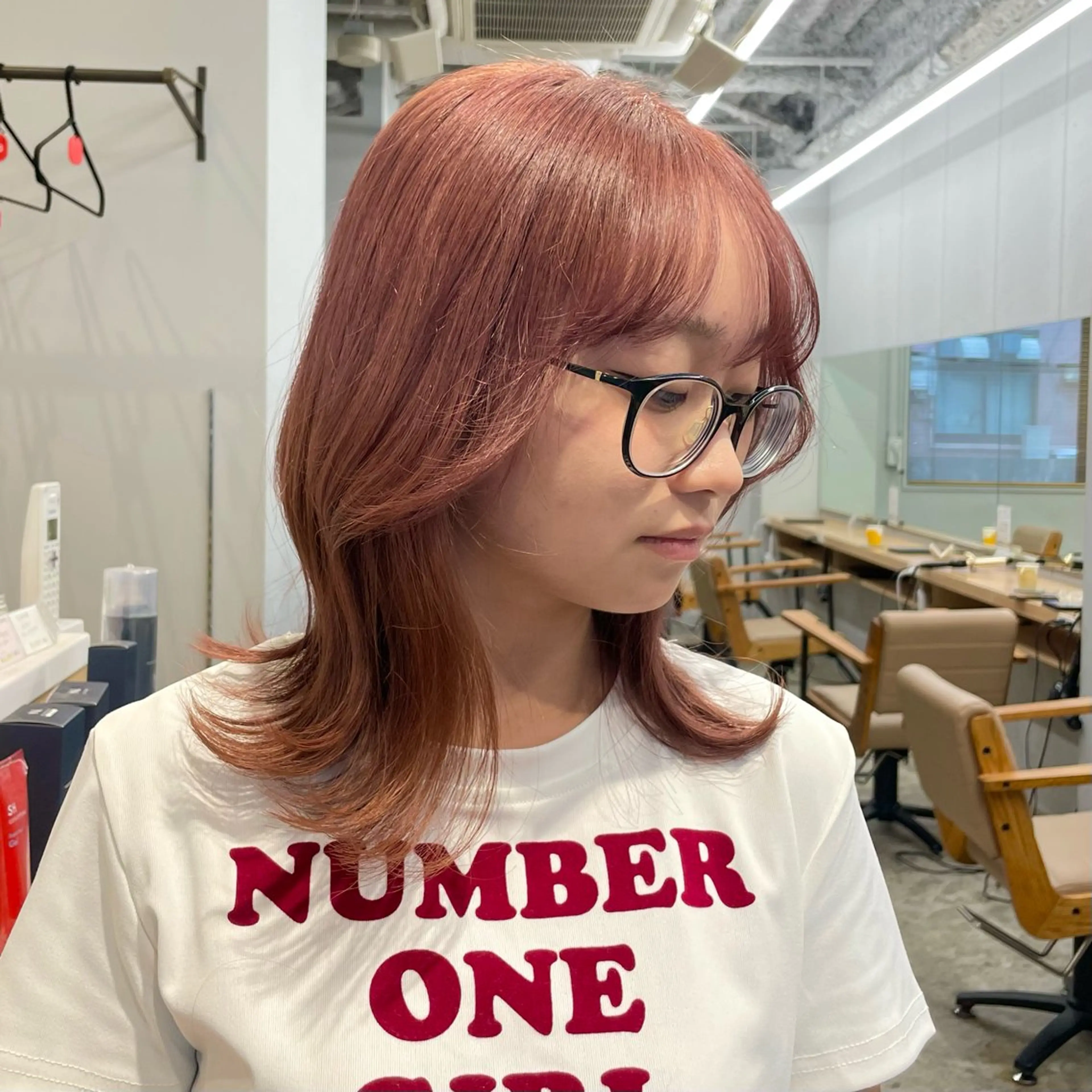 【当日予約限定】カット+リタッチブリーチ(3cm以内) 中明度カラー限定クーポン🧸の写真