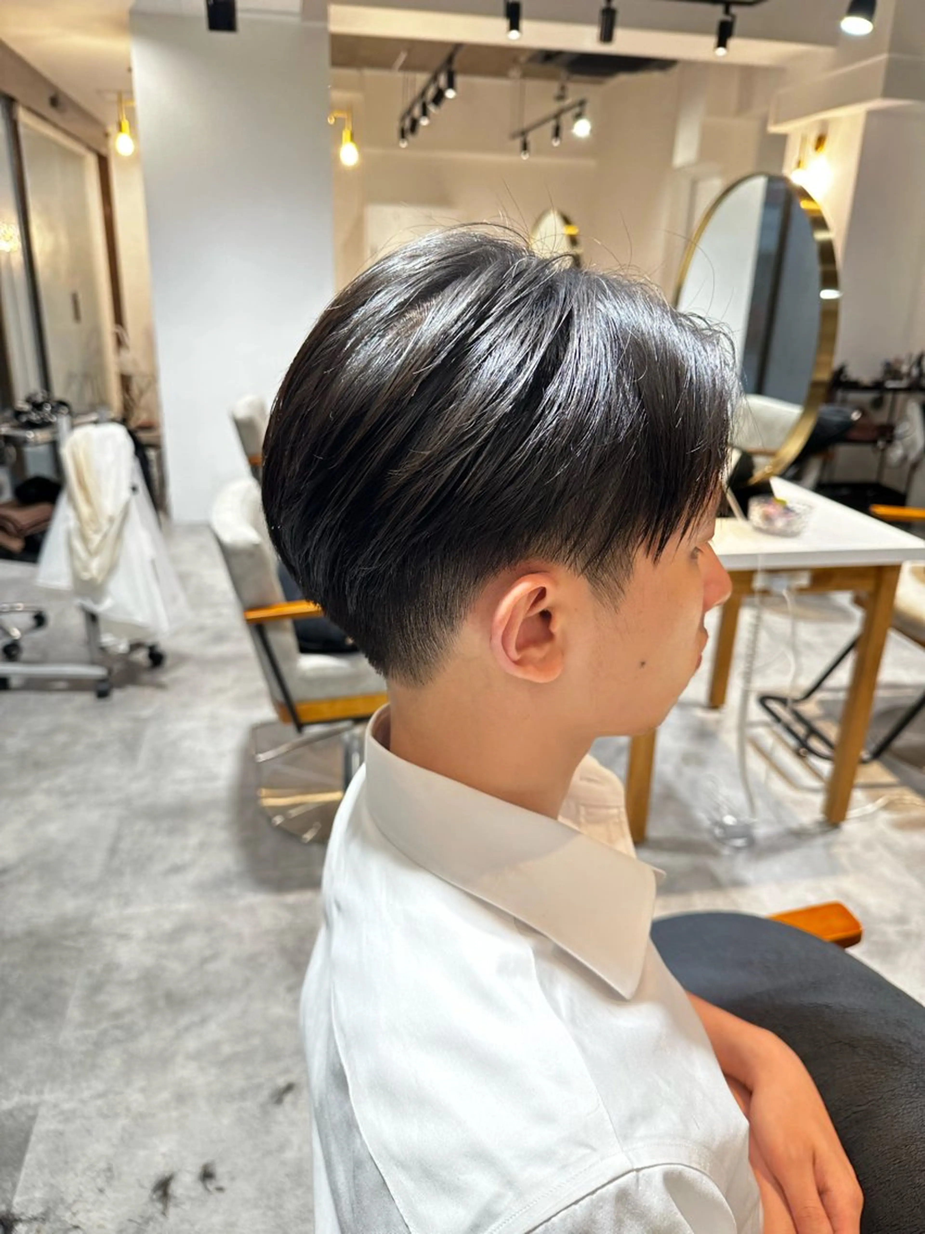 メンズ センターパート hair Dr. VEGA所属・池田 玖留美のヘアスタイル