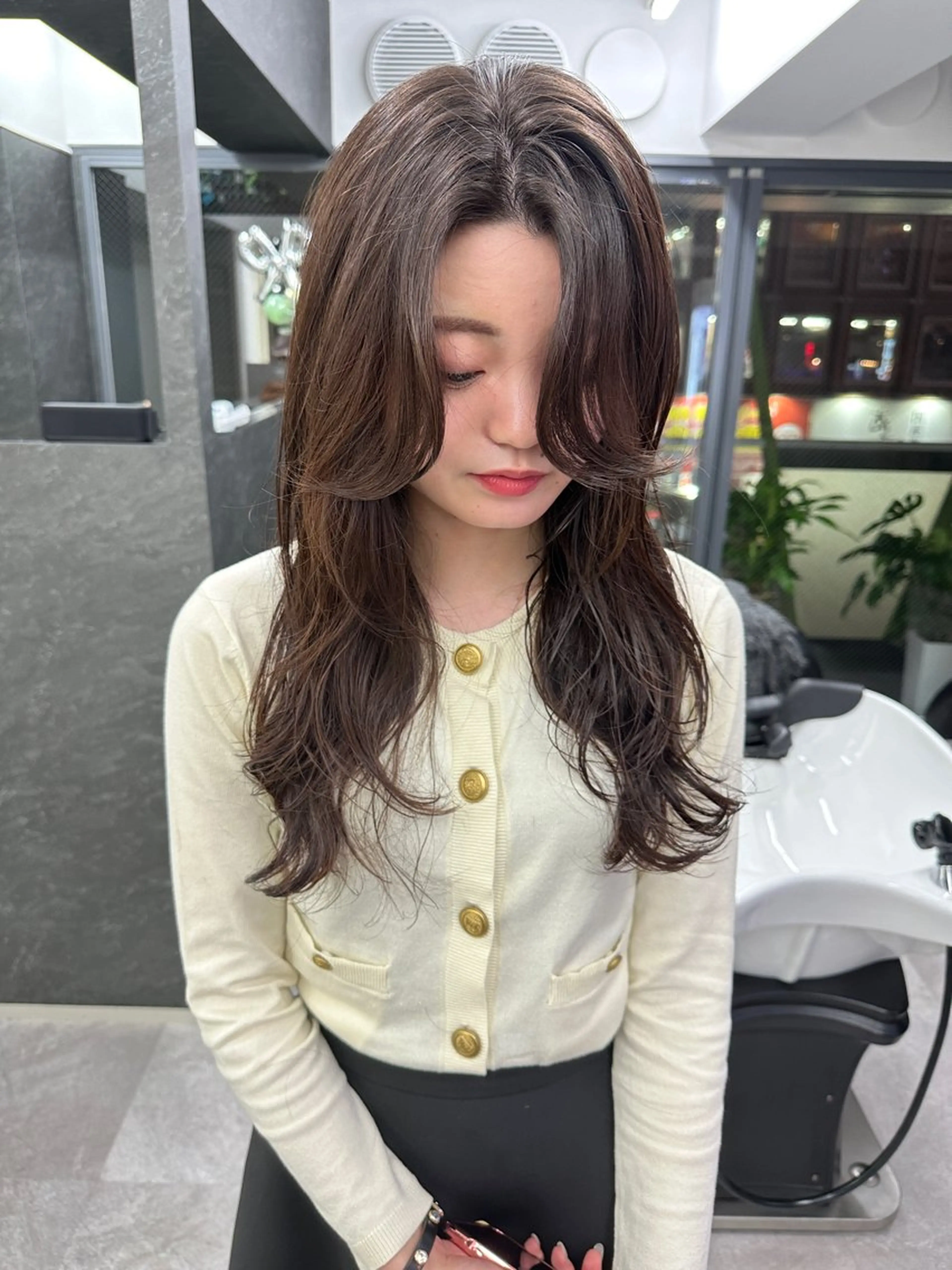 カット+デジタルパーマ+トリートメントの写真