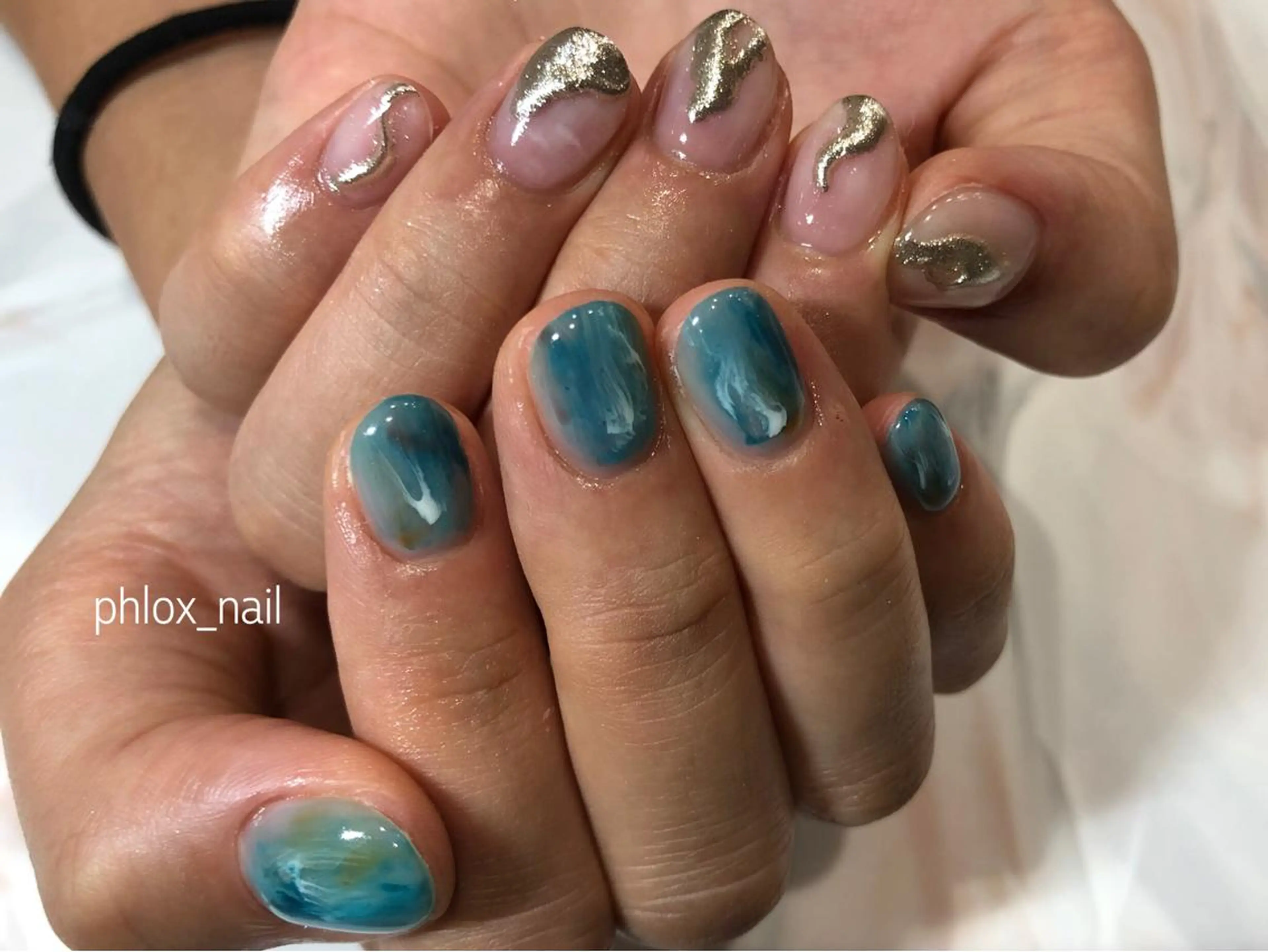 ネイル s/w ＿shokoのネイルデザイン