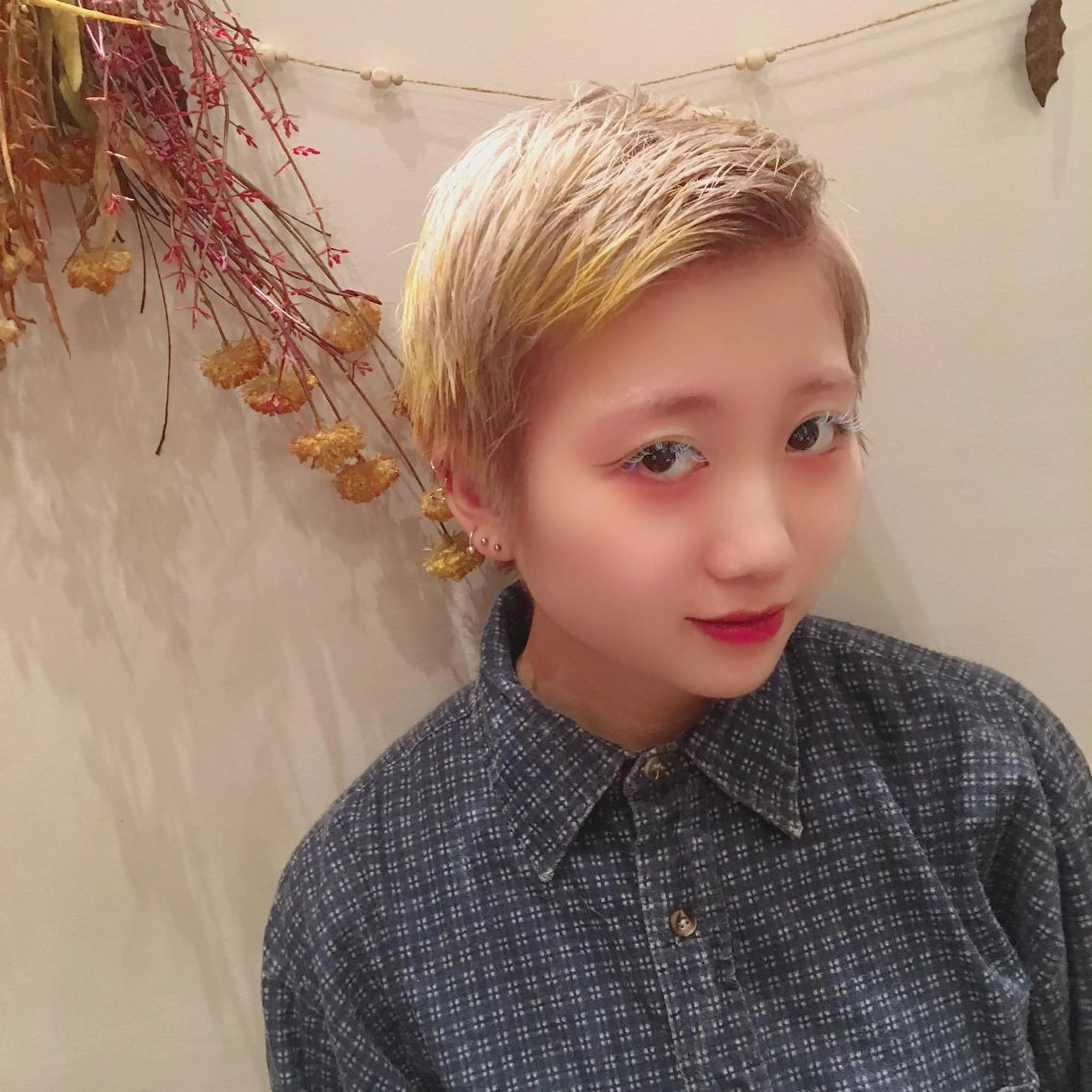 ショート カラー ヘアアレンジ granew所属・美艶ボブ 石井一成のヘアスタイル