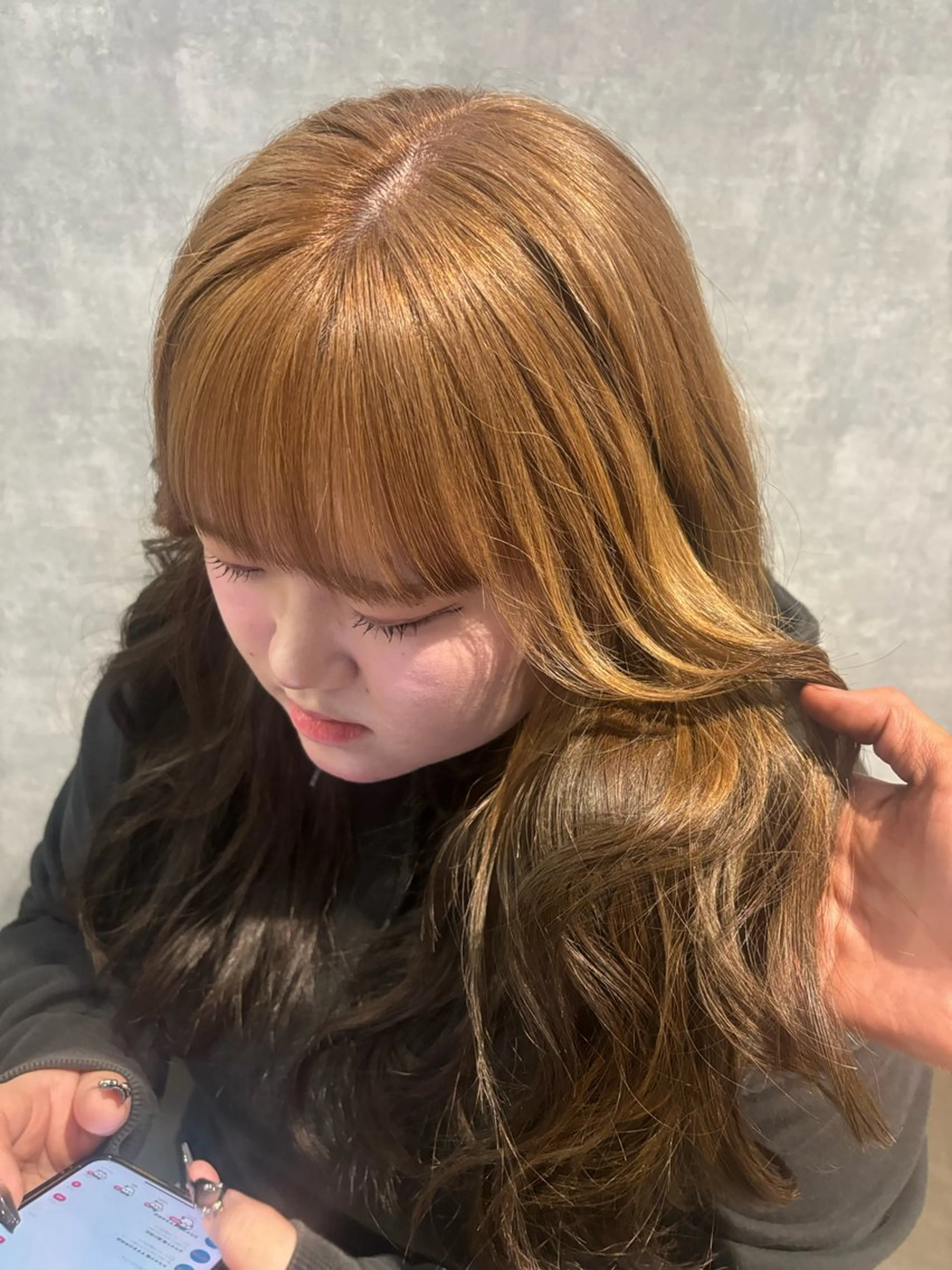 セミロング カット ヘアカラー トリートメント 🌐NATSUMI 🌐【寒色カラー】のヘアスタイル