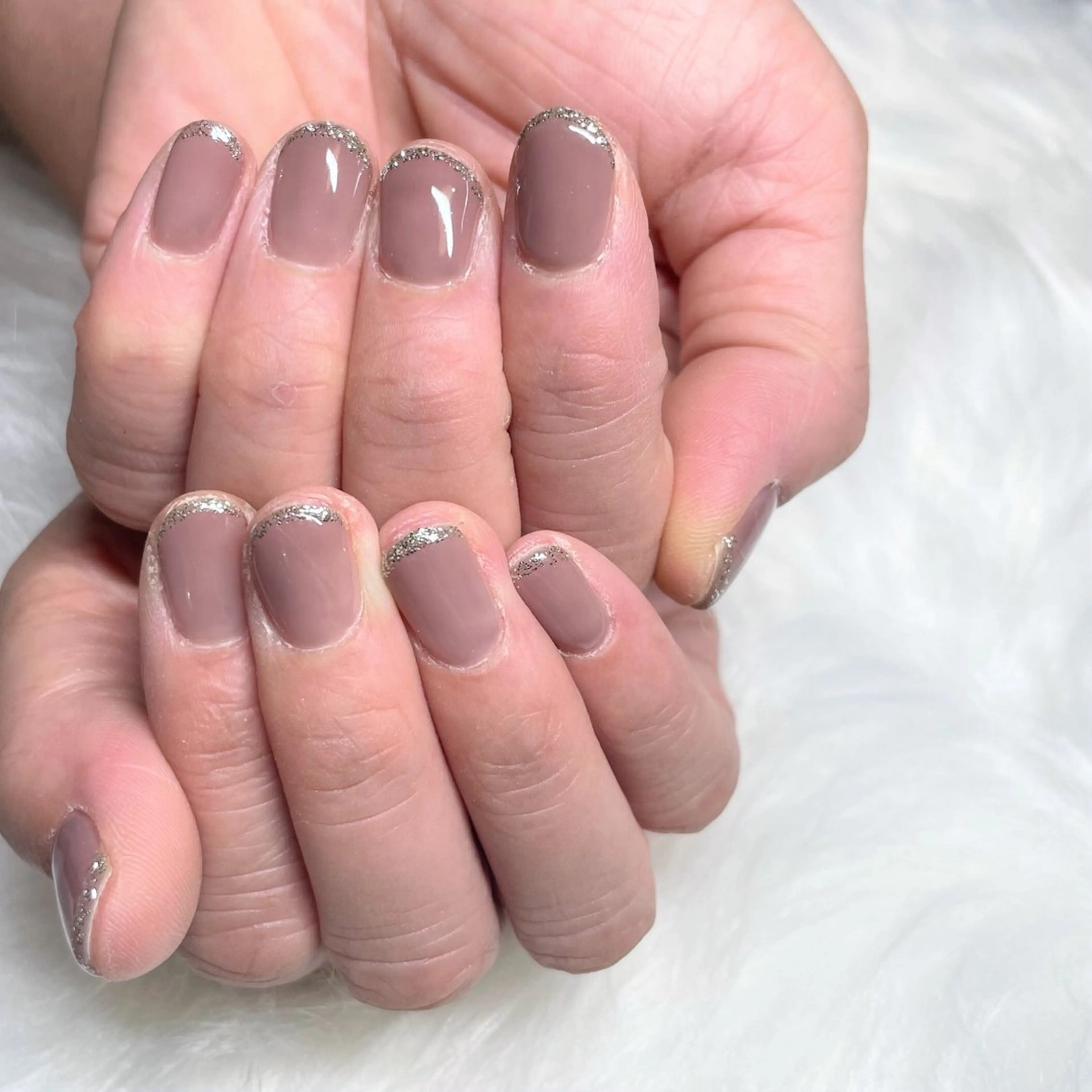 ネイル フレンチネイル neige Kouzukiのネイルデザイン