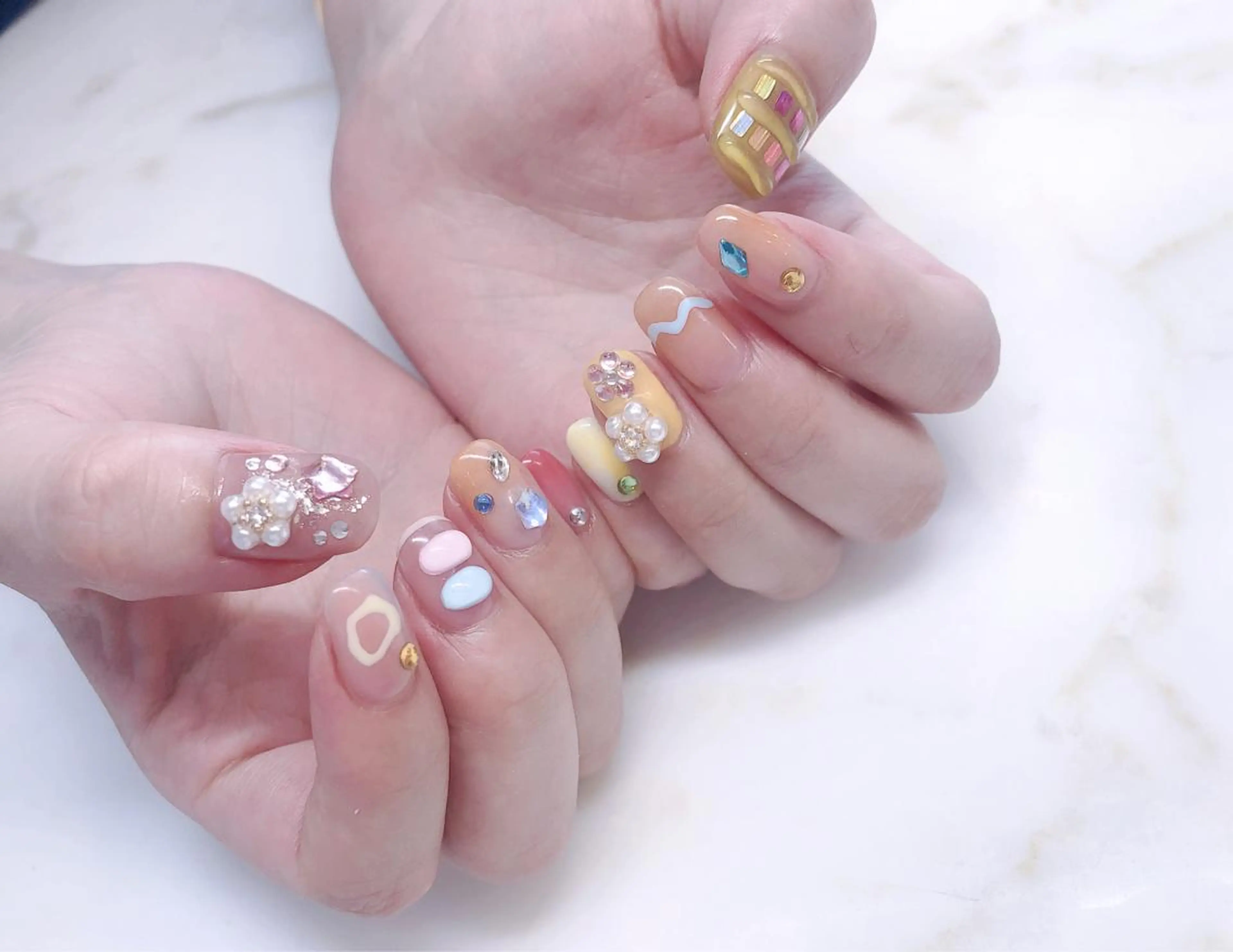 ネイル ハンドネイル ハンドケア Camellia nail salonのネイルデザイン