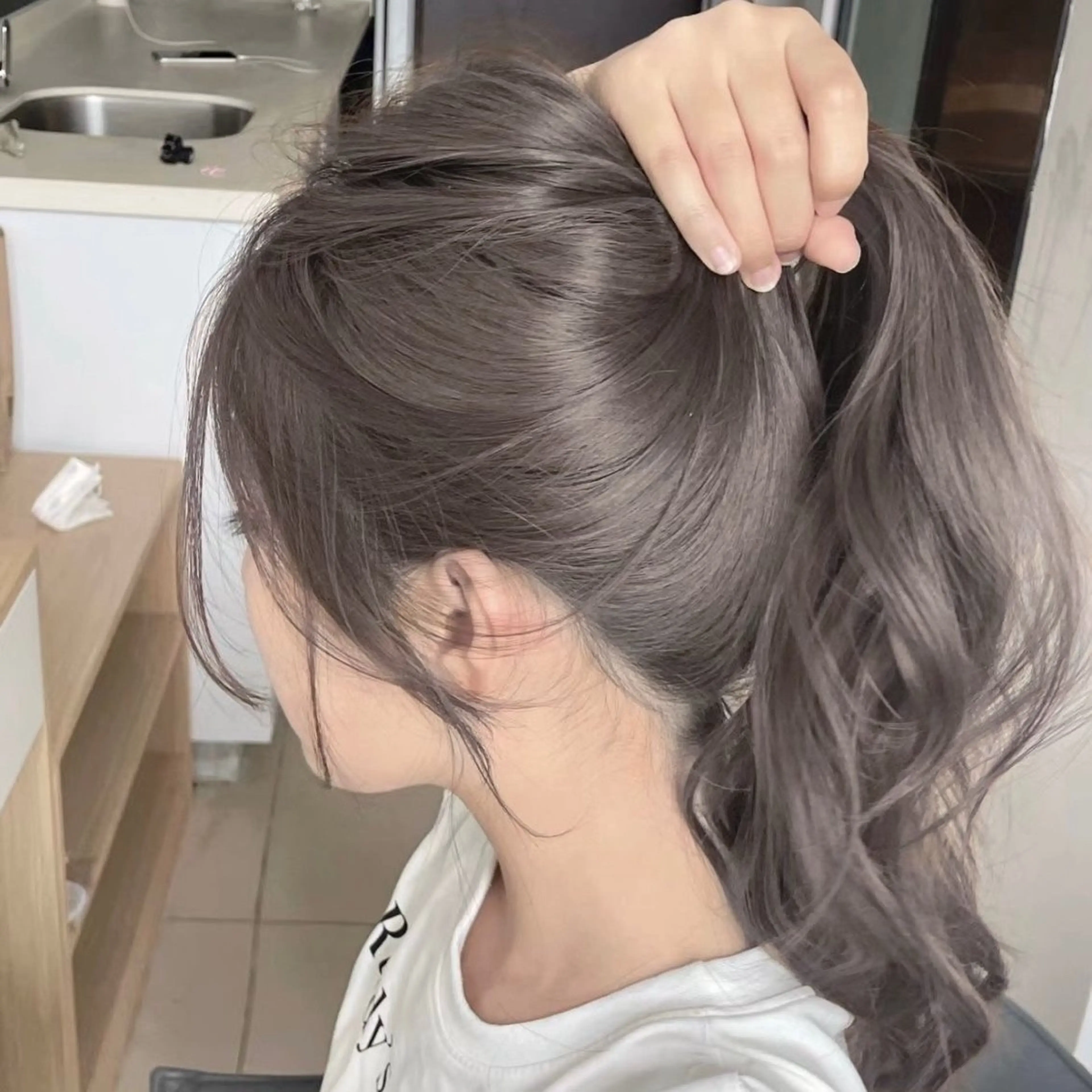 カラー 艶髪グレージュ特化/ CHIKARAのヘアスタイル